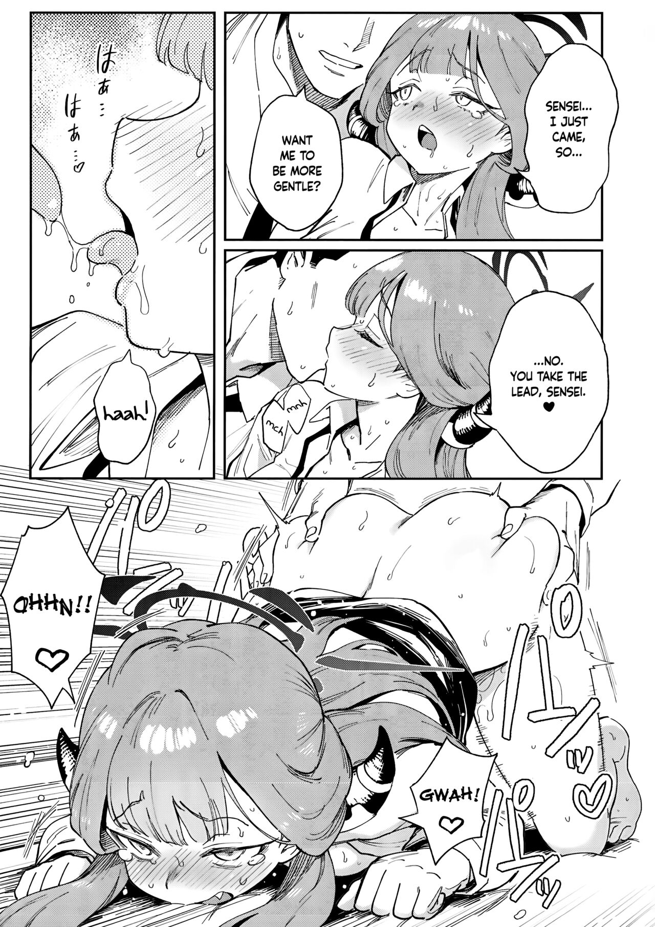 (C102) [Chouzankai (TER)]Sensei to Seito no Kankei tte Konna ni mo Open nanoo!? | Are Teacher-Student Relationships This Open?!(Blue Archive) [English] [Douzo Lad Translations] Page 21