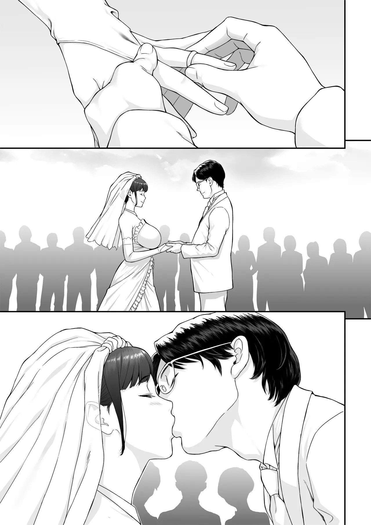 [Butagoya]Happy Wedding kyokonni otosare haidokuno kaikanni taenakunatta niizumano himitsu[Chinese] [ANDX個人漢化] Page 3