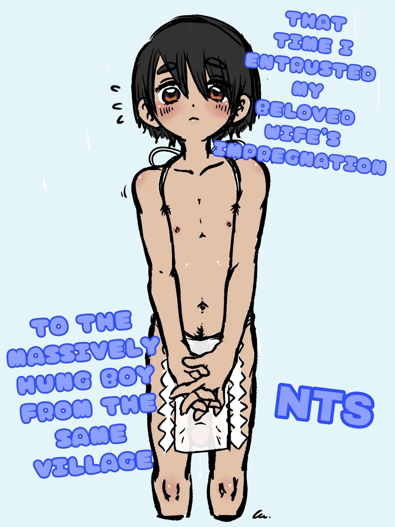 [Gavrilo]That Time i Entrusted my Beloved wife's Impregnation to the Massively Hung boy From the Same Village Page 1