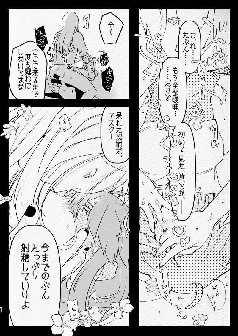 [Aimaitei (Aimaitei Umami)]Kamisama ni Futanari ni Natte Haramasetai to Onegai Shita Hanashi Page 46