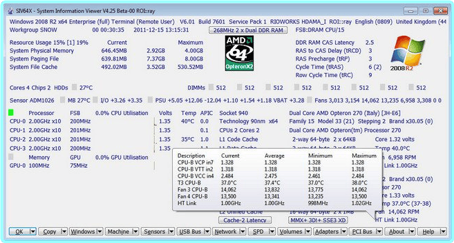 SIV (System Information Viewer) 5.83 Portable – (98 MB)
