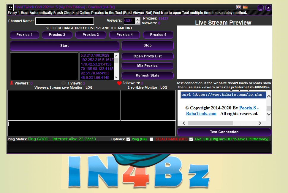 Twitch follower and chat bot for free. Final Twitch God 2021 V1 5 Twitch Chat Bot In4 Bz Eternia Nulled And Leak Forums
