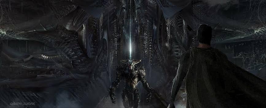 Fan Made Black Suit Superman Vs Steppenwolf Justice League Snyder Cut R Dc Cinematic