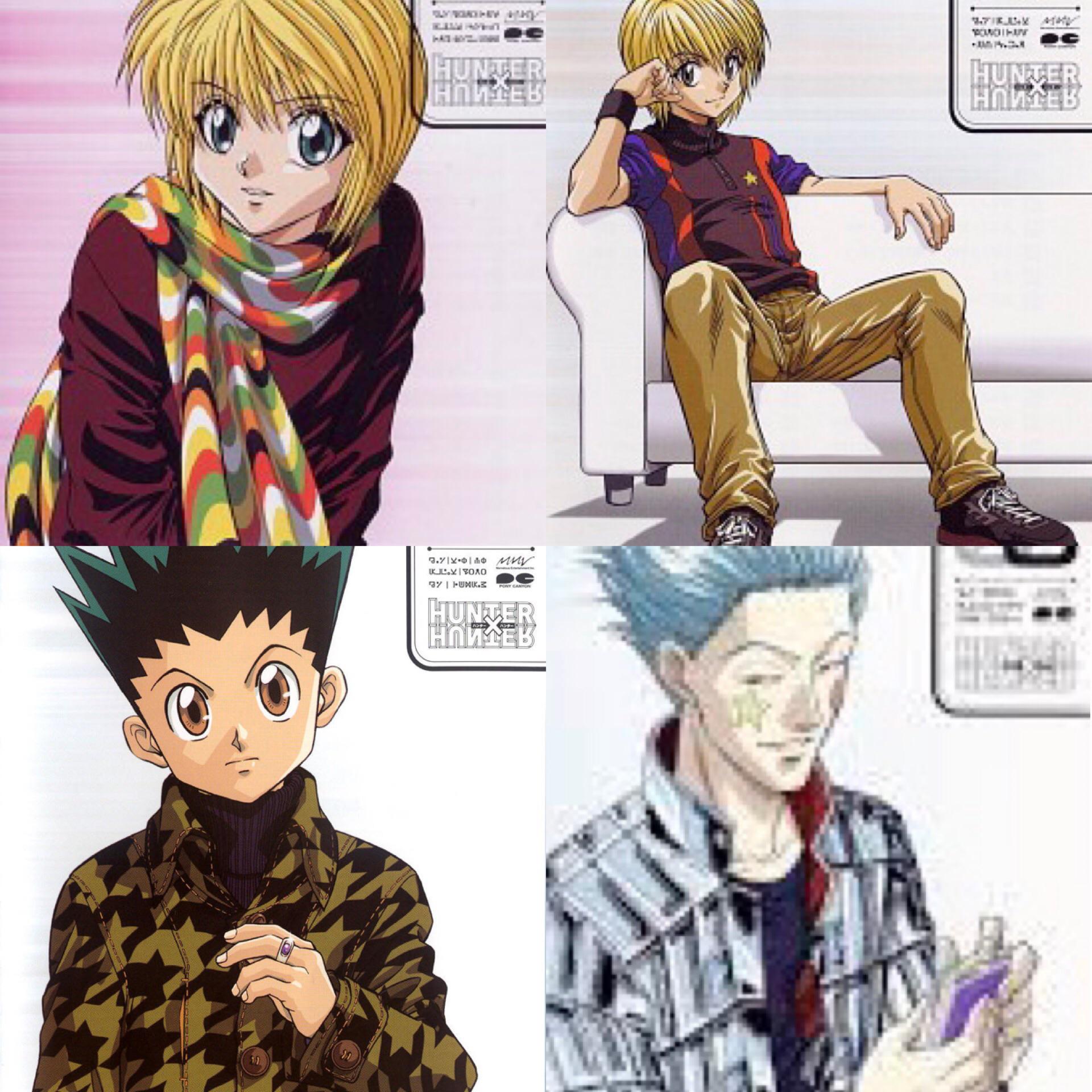 Can you pass the hunter examination within? Hunter x Hunter 1999 dvd cover art : HunterXHunter
