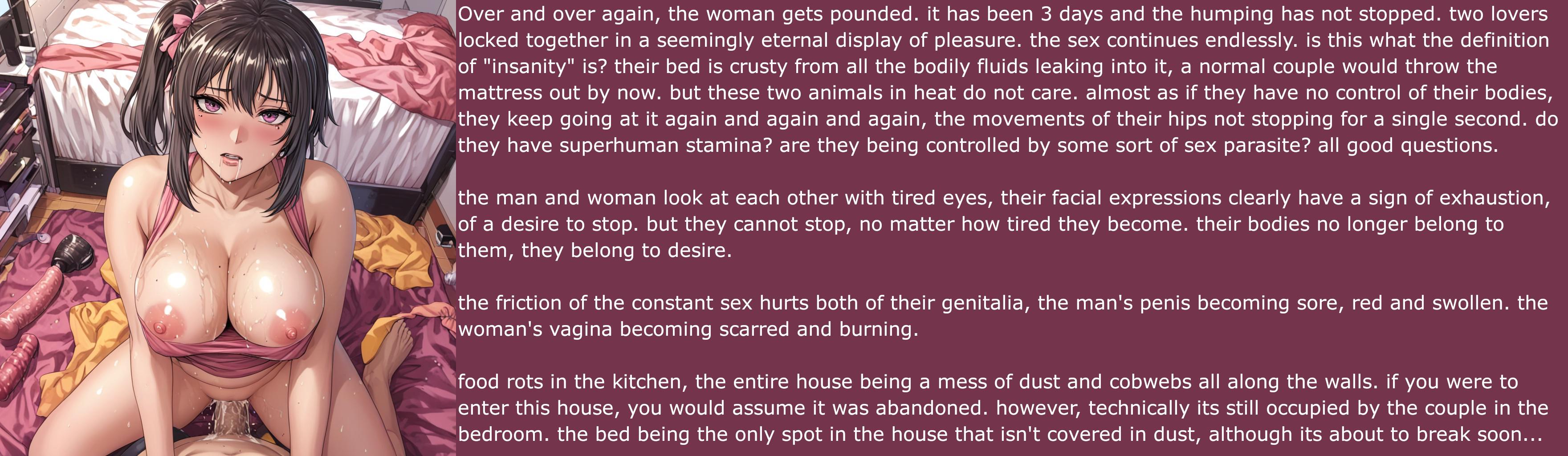 Chastity Play - Shemale DomSub with Cindy Schiava and Intense Captions