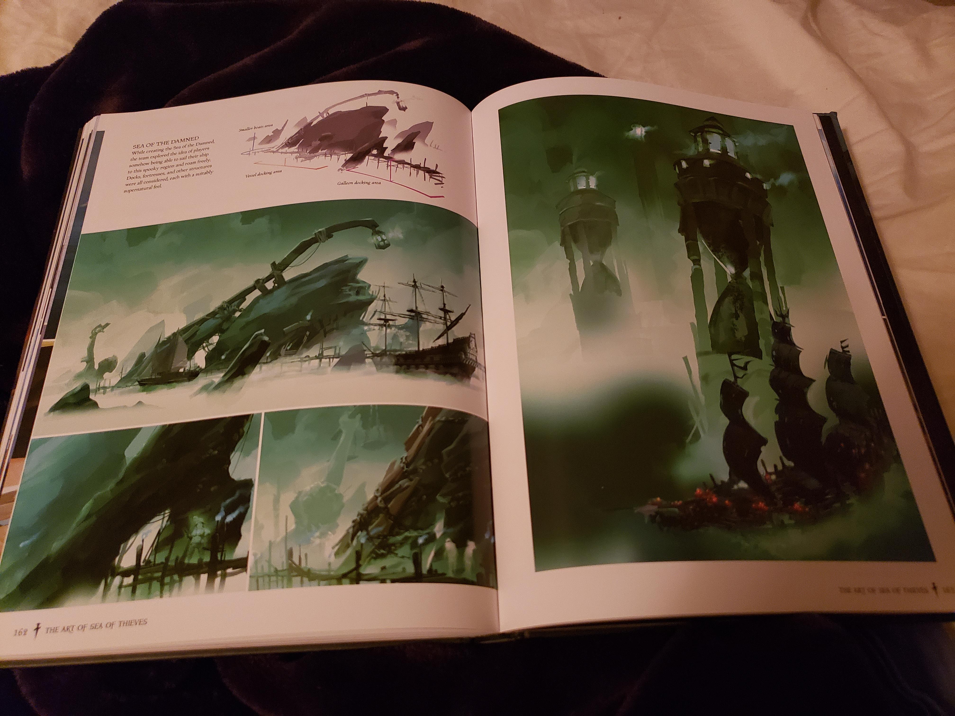 Reading Through The Amazing Sea Of Thieves Artbook And Rediscovered This Incredible Concept What Art Book Content Would You Love To See Implemented Seaofthieves
