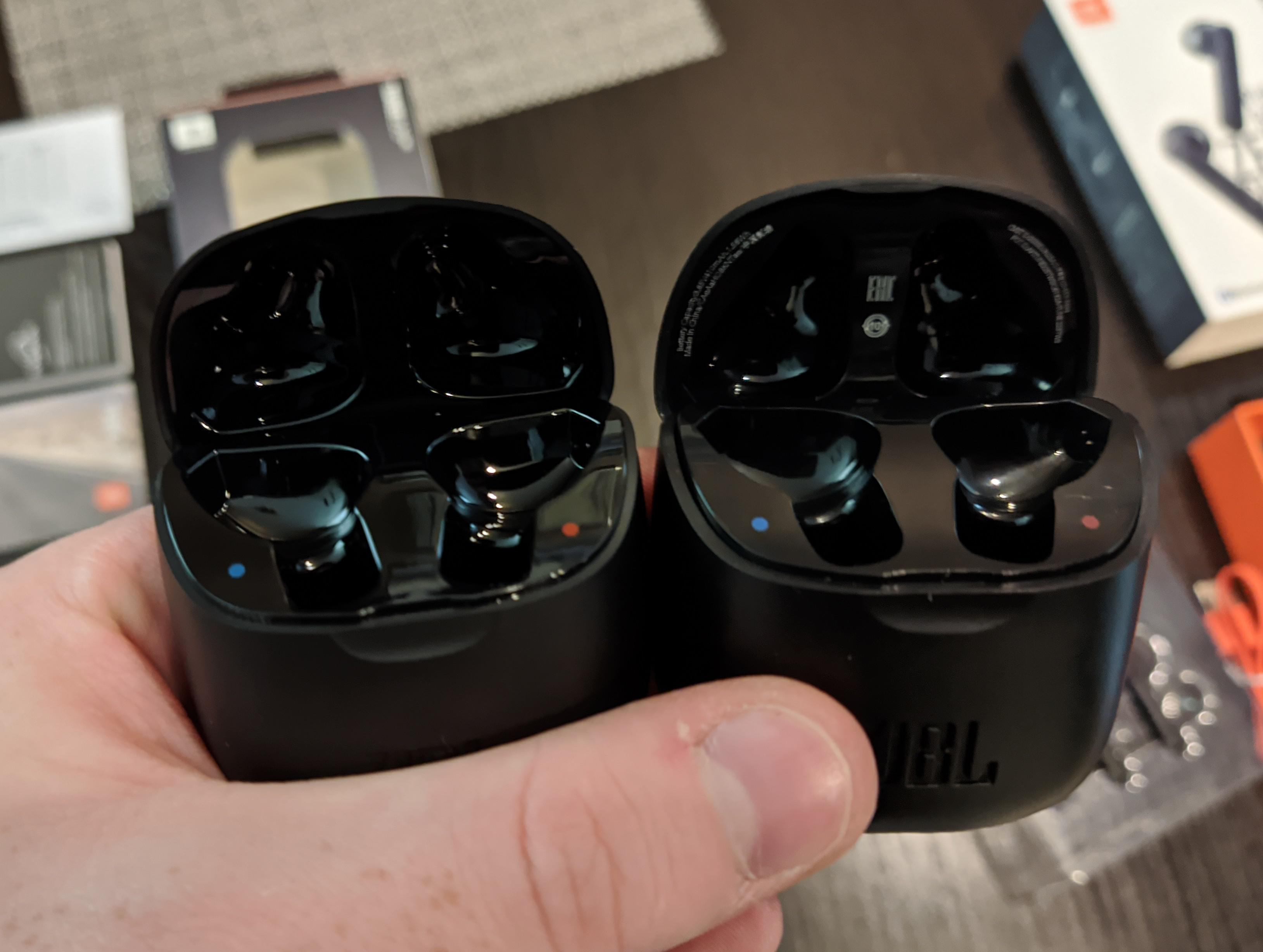 Tws (true wireless stereo, draadloze stereo); Jbl Tune 225 Tws Original Left Side Vs Fake Right Side R Jbl