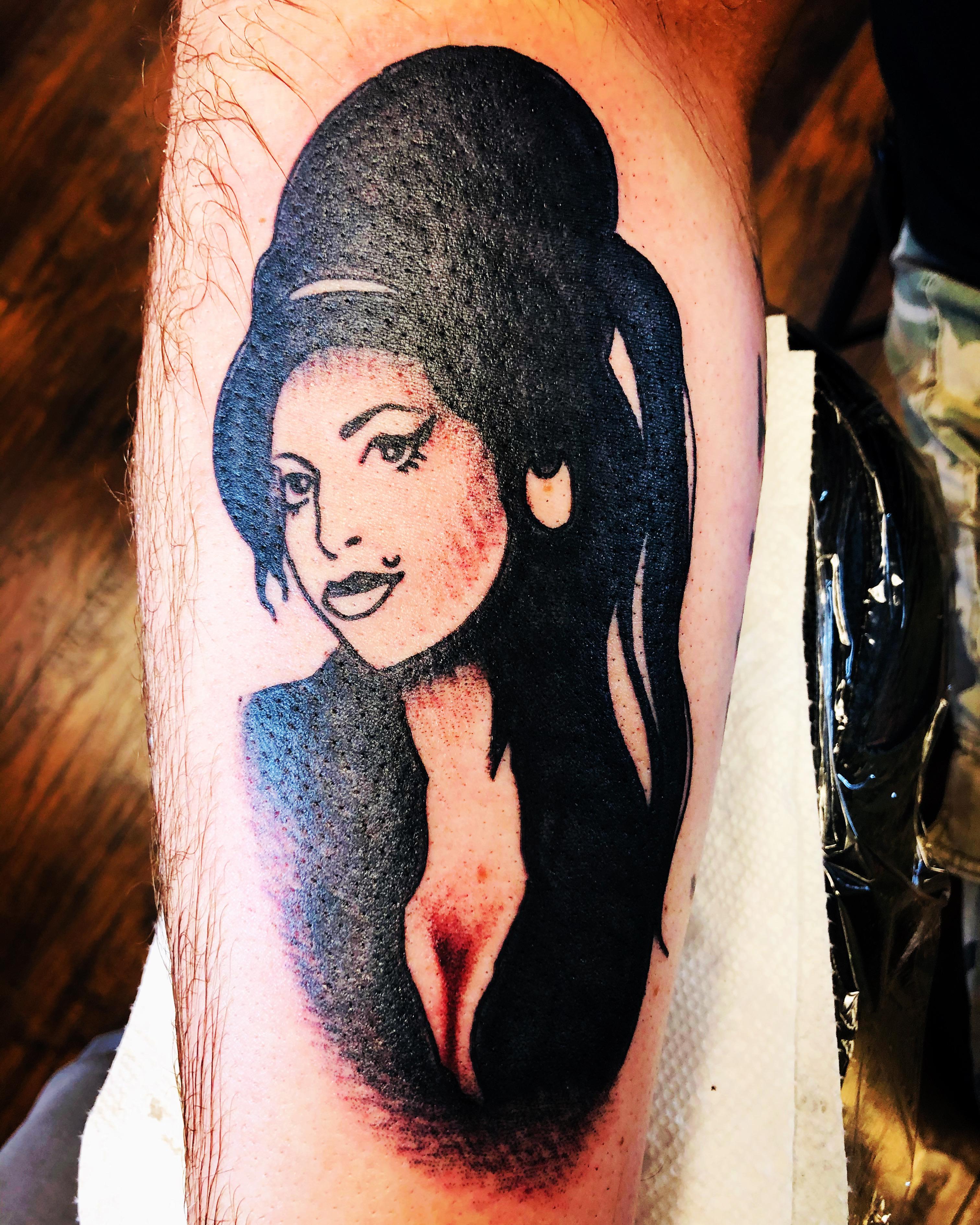 My New Amy Winehouse Tattoo : R/Amywinehouse