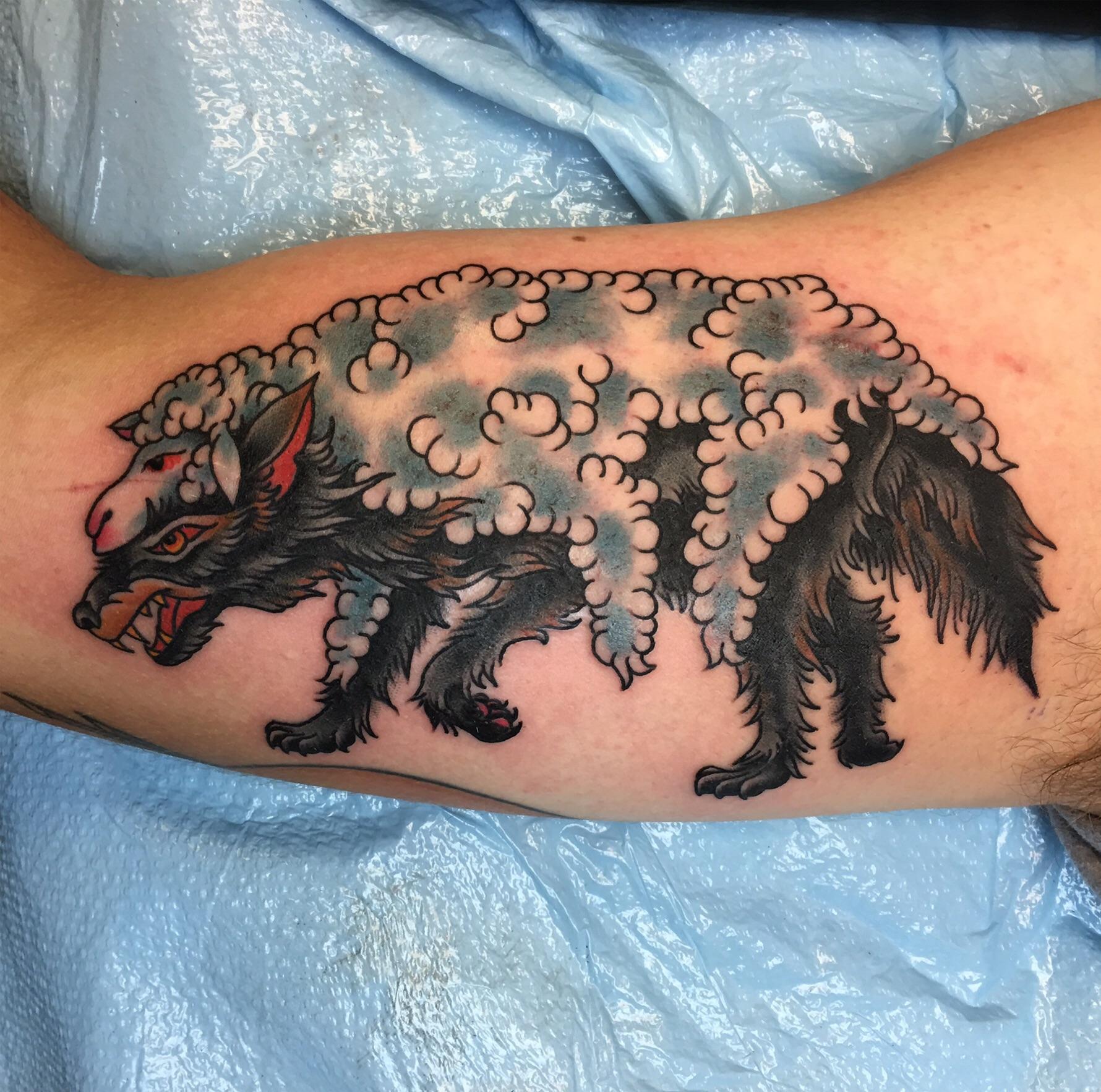Art Print 16X12 Traditional Tattoo Flash Sheep In Wolf's Clothing Animal Flash Sheet Crow Old School Alligator Digital Prints Art & Collectibles Spinesources.org 1766_x_1780_jpg