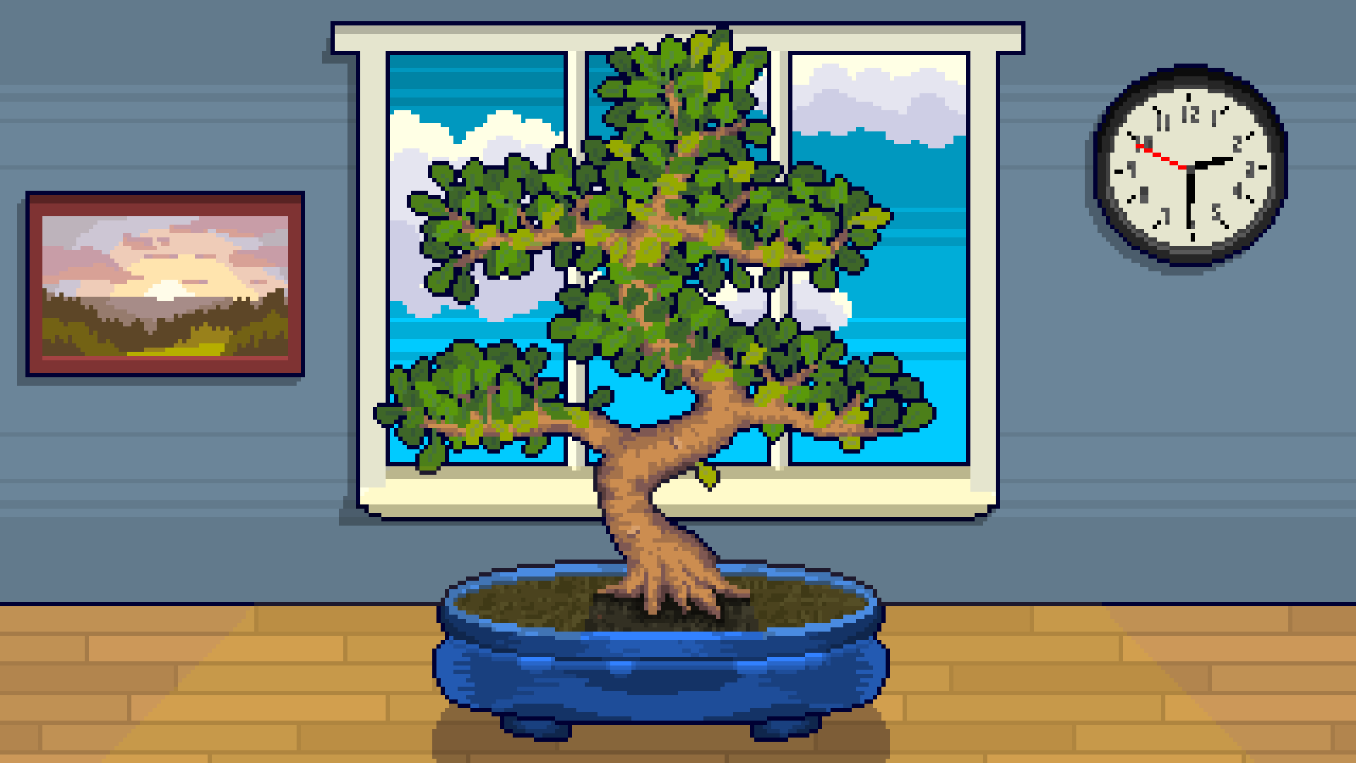 Bonsai Tree Pixelart