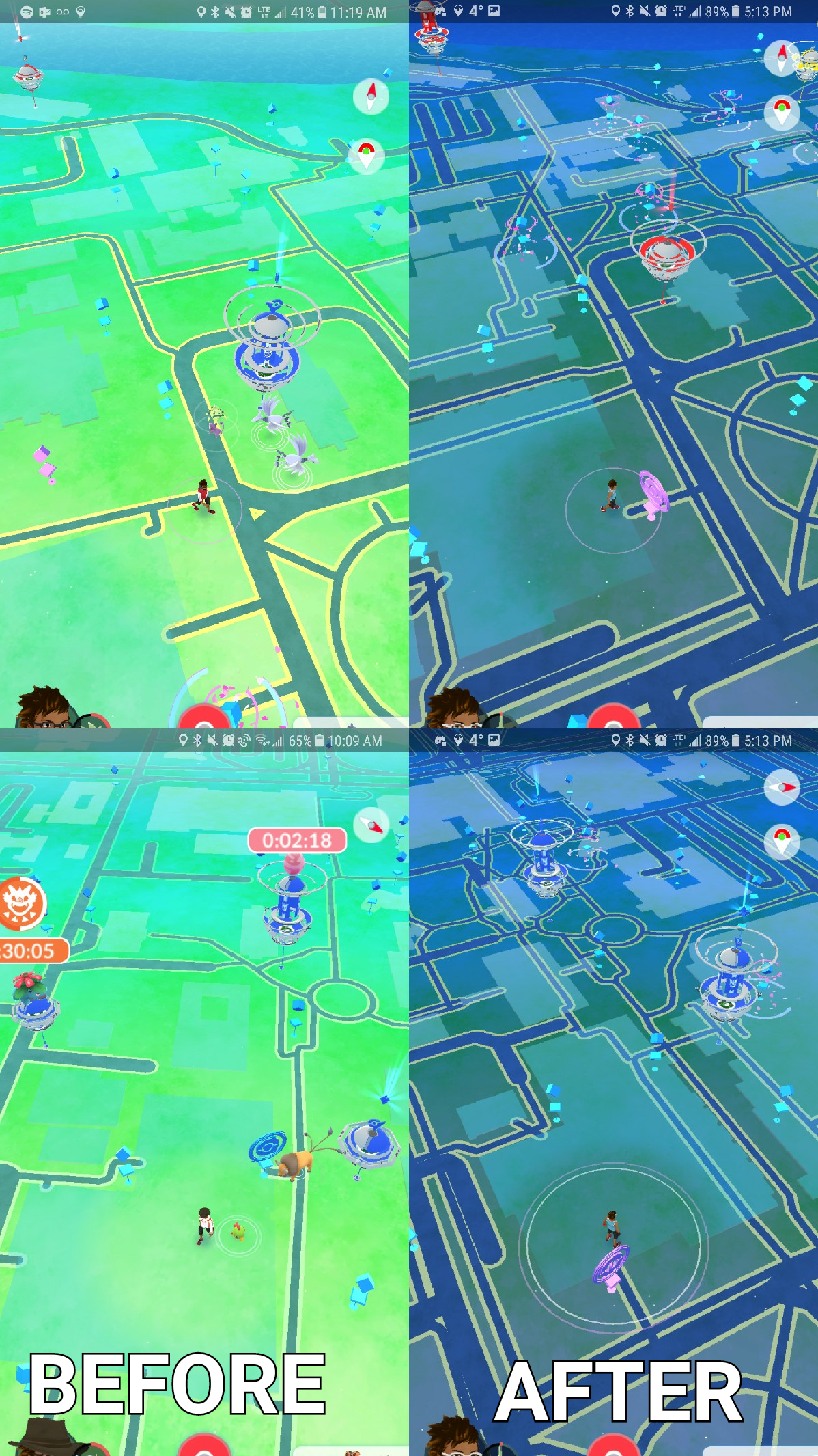 Helpful tips to assist you in making the most out of your pokemon experience—try these before consulting a full walkthrough or any pokemon team. In Game Map Has Just Been Updated With Before And After Screenshots Thesilphroad