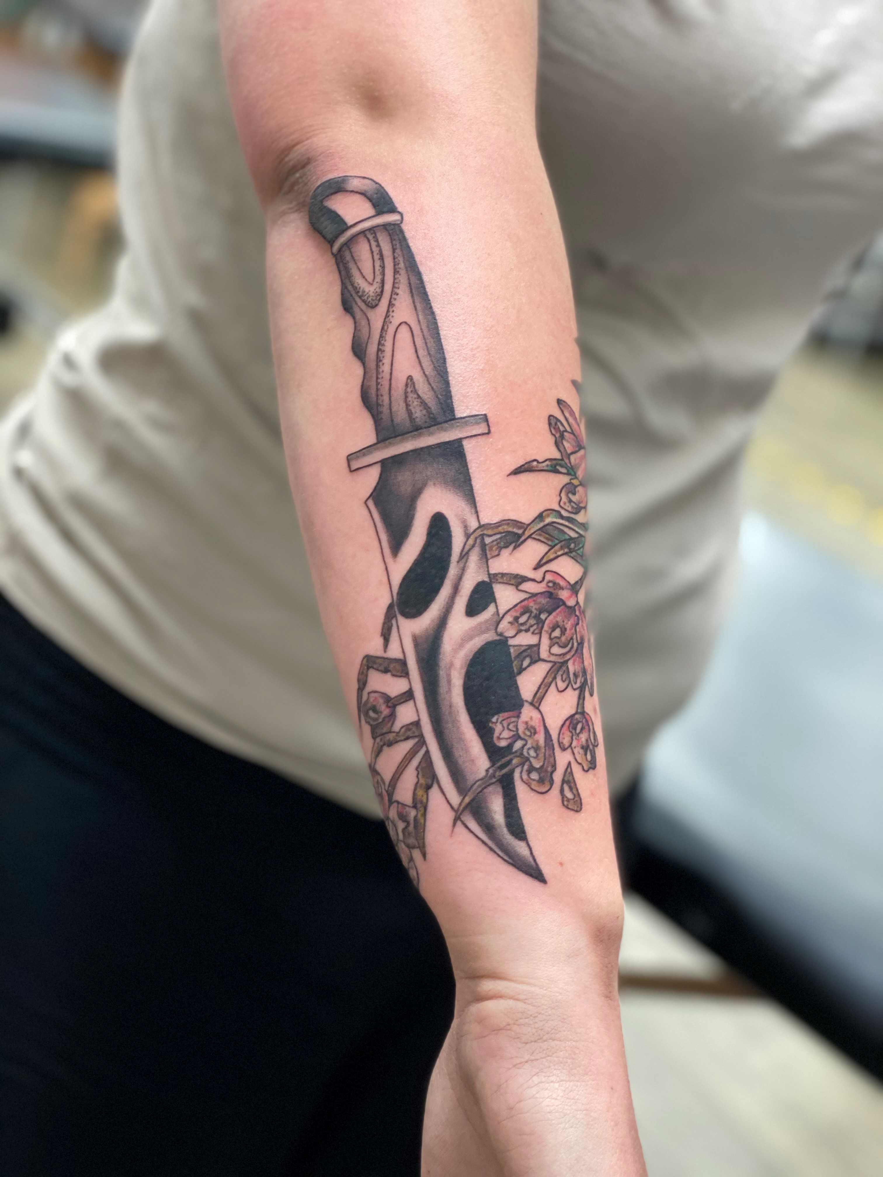 Tattoo I Had Done Today In Honour Of One Of My Fav Stalky Bois <3 : R/Deadbydaylight 4032_x_3024_jpg