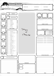 Art High Res Version Of Character Sheet Doodle Dnd Oc A Custom