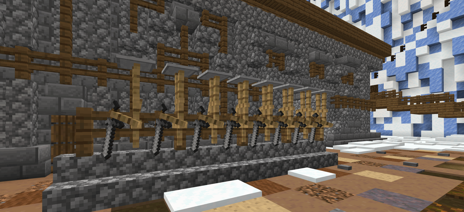 How to make upside down armorstands. Invisible Armor Stand Weapon Rack R Minecraft
