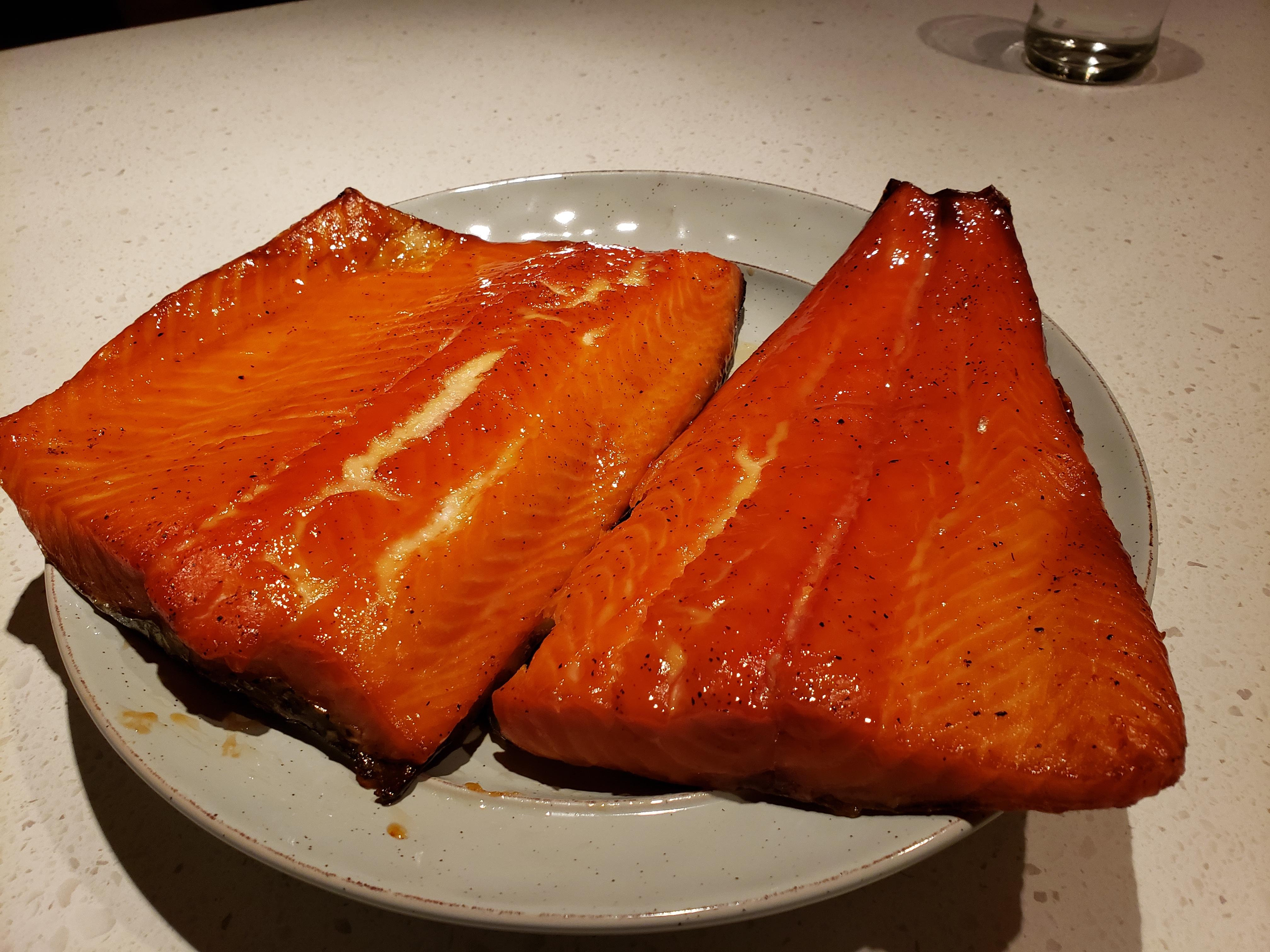 [Homemade] Smoked Salmon food jpg (4032x3024)