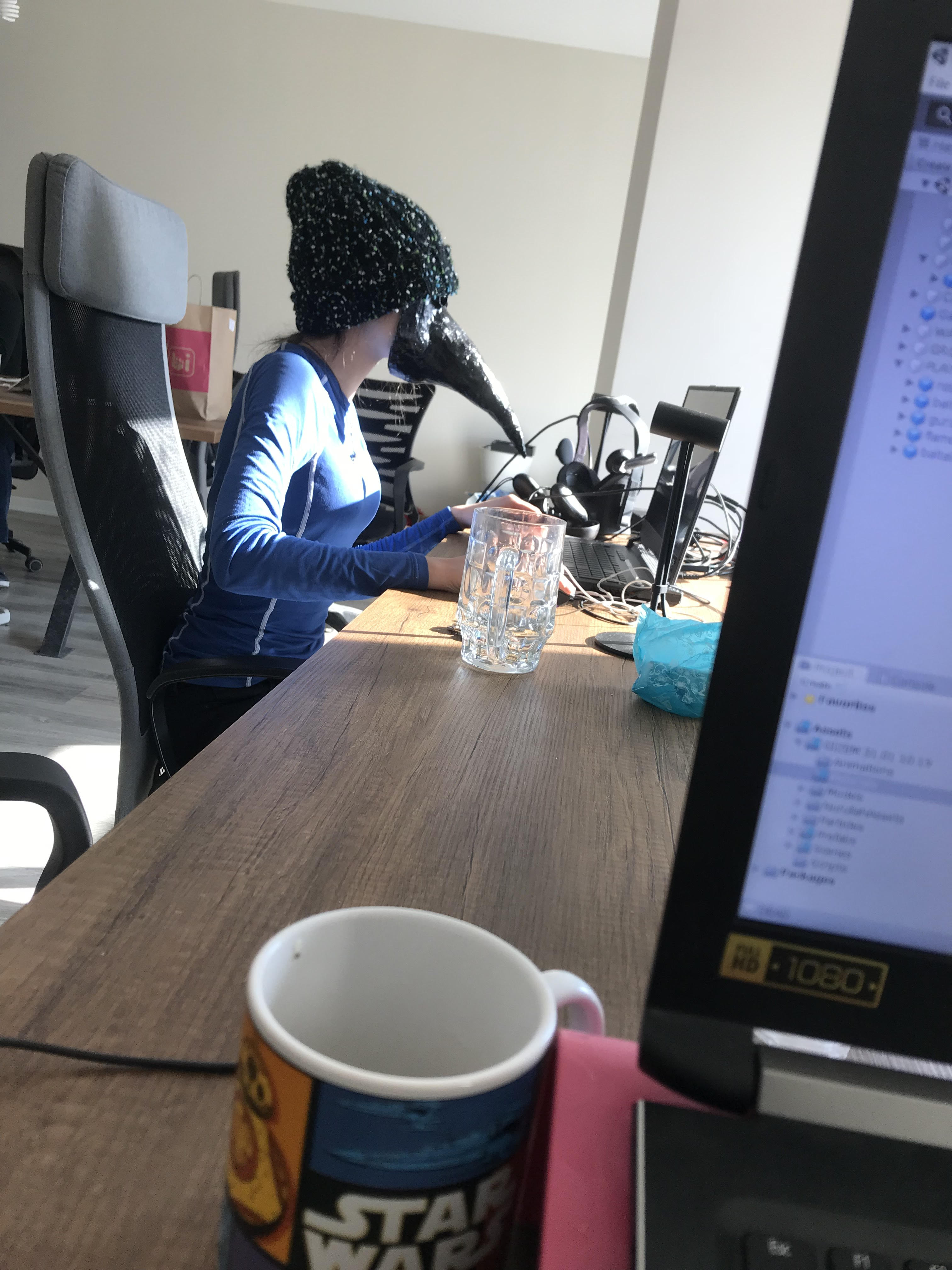 With so many hilarious moments in the beloved sitcom that many of us grew up on, your coworker or employee is likely to laugh at the sight of michael's face. my coworker came to work like this today : CoronavirusMemes