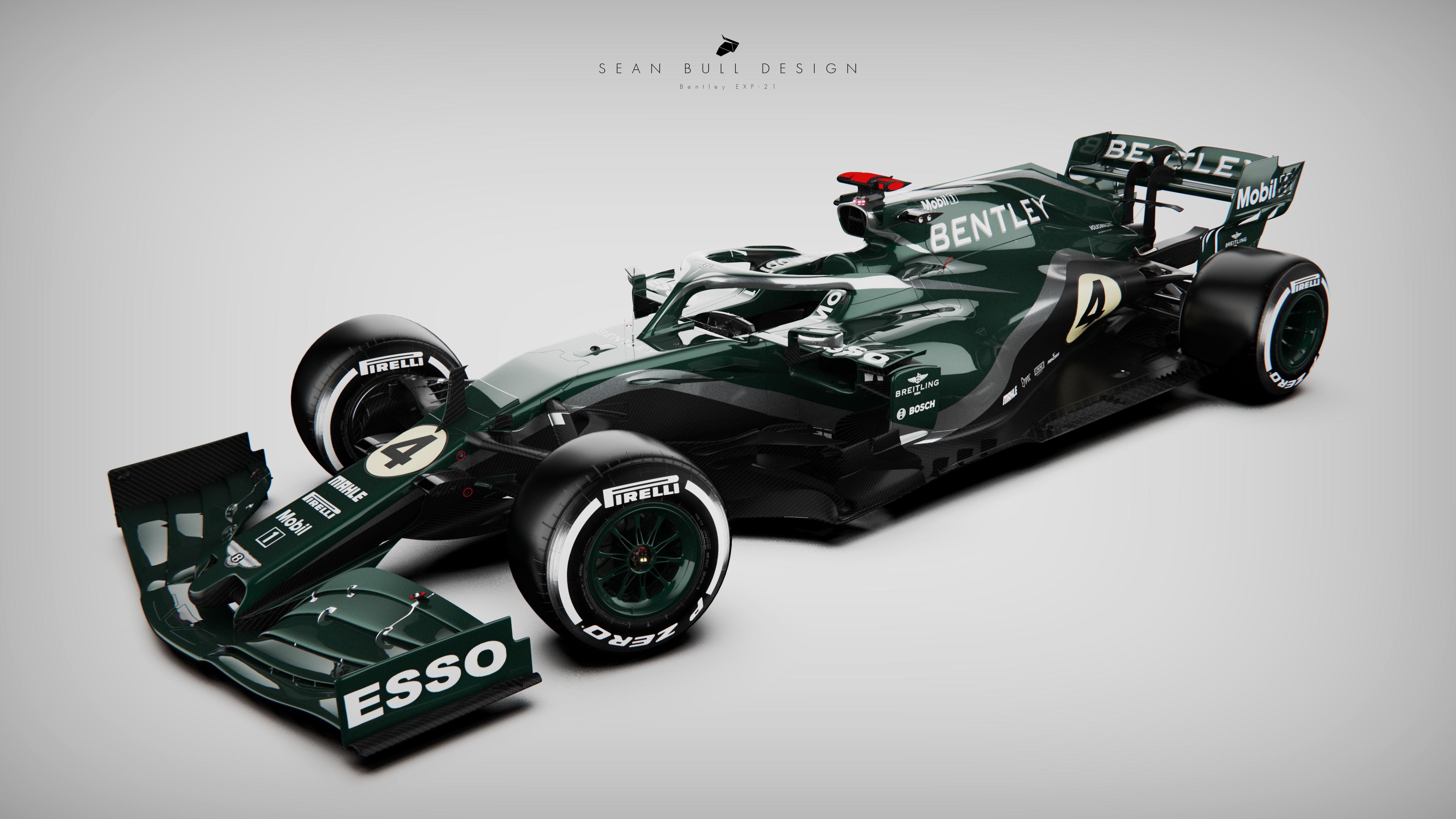 Porsche may be ditching lmp1 for formula e, but that hasn't stopped the f1 rumours, . Oc Bentley F1 Livery Concept The Vw Group Brand I Would Love To See Enter F1 R Formula1