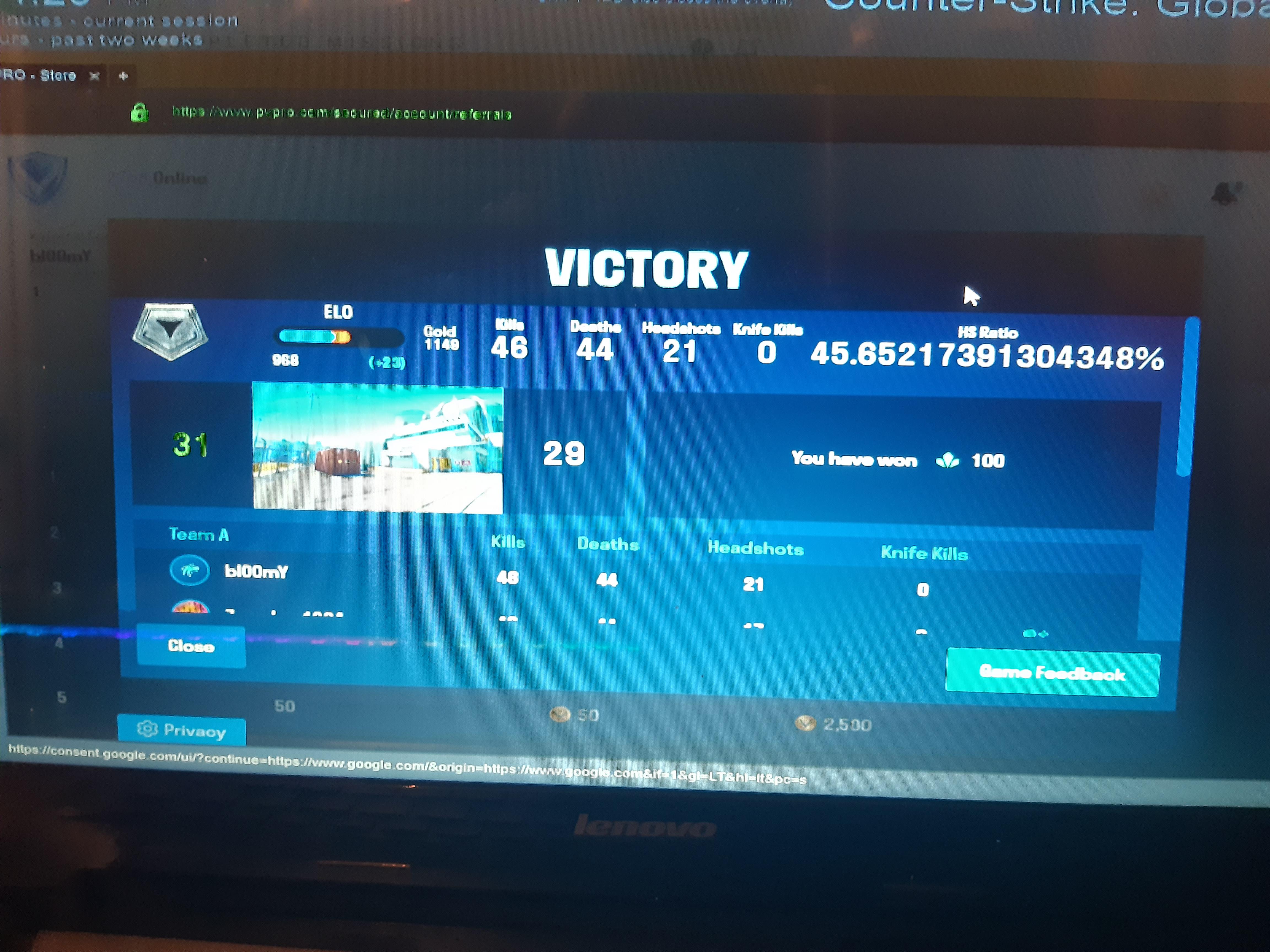 No deposit needed to withdraw; This is the longest game I've played (on pvpro). What's