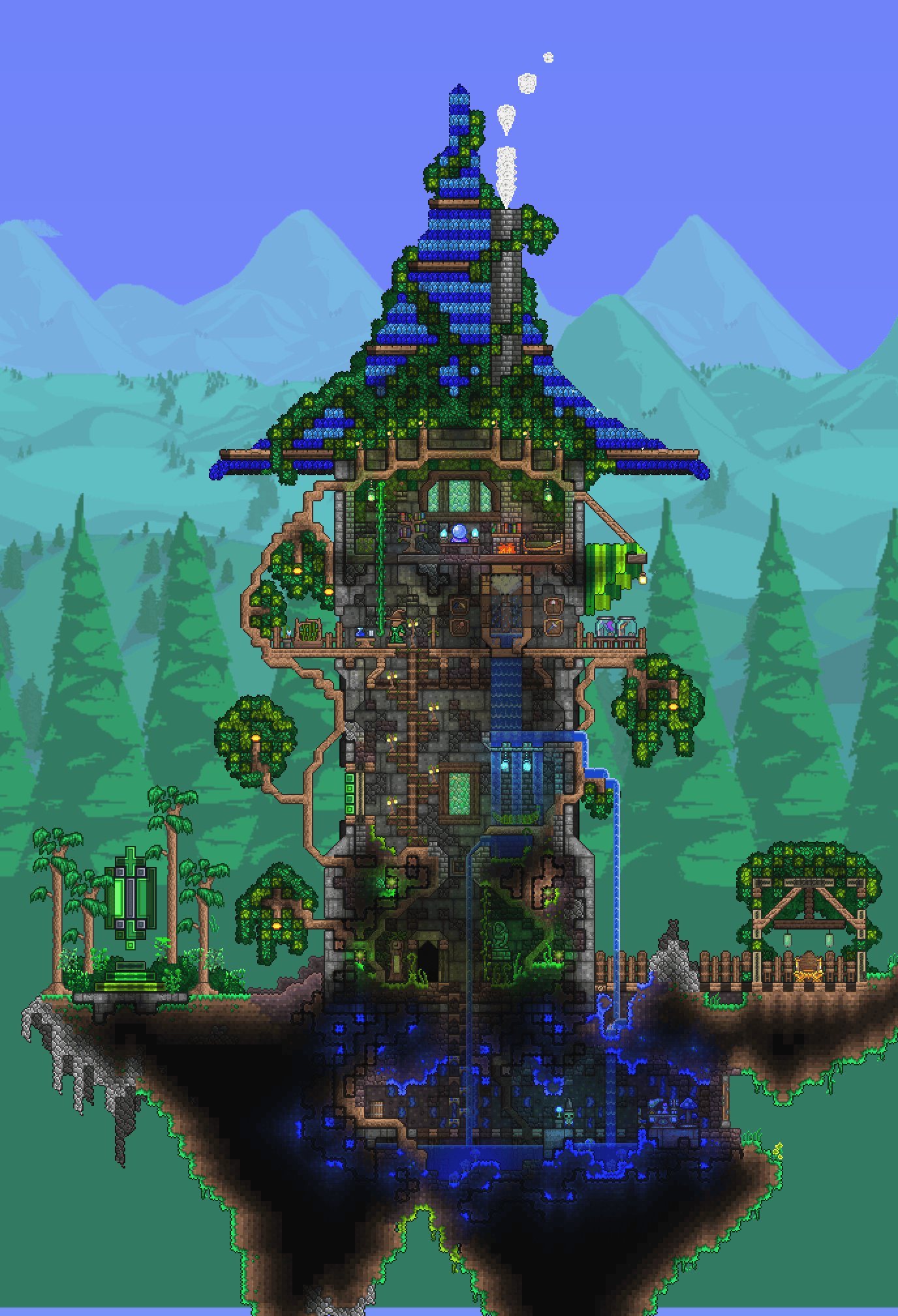 Or, are you ready to begin an extensive construction project to build the house of your dreams? Pin on Terraria house ideas