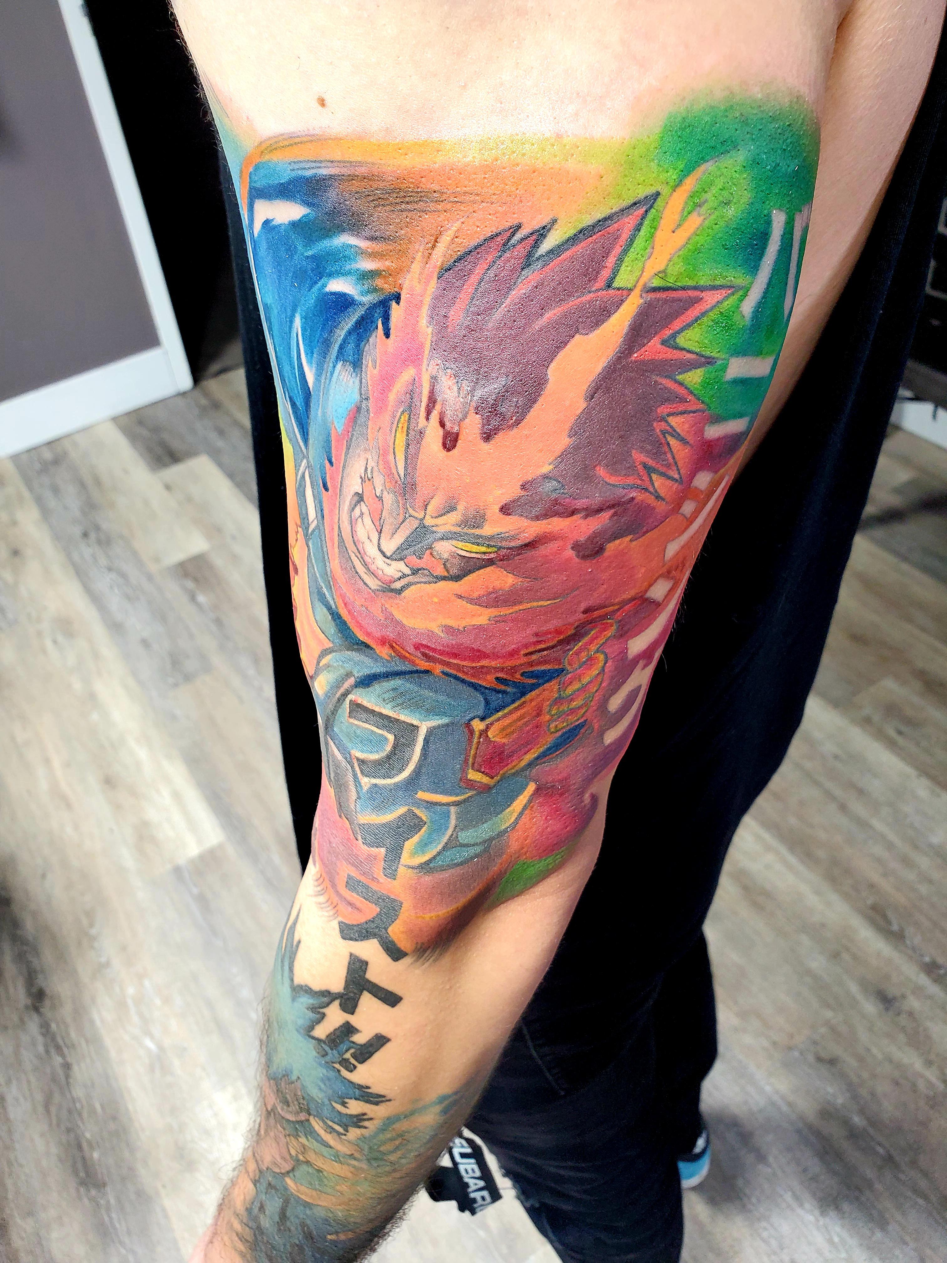 After A Few Sessions Endeavor Is Finally Finished. Don't Mind The Blood : R/Animetattoos 4032_x_3024_jpg