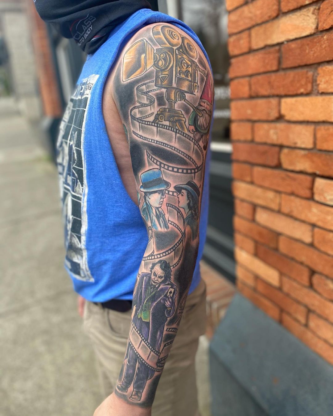 Finished My Film Sleeve This Weekend! Artist: Shelly James Shop: Lone Wolf Studio Location: Bellingham Wa : R/Tattoos 1350_x_1080_jpg