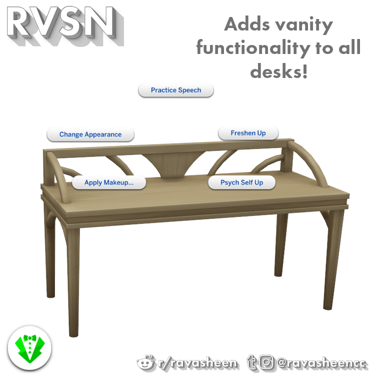 More than 92 vanity desk at pleasant prices up to 39 usd fast and free worldwide shipping! turn any desk ea or cc into a vanity