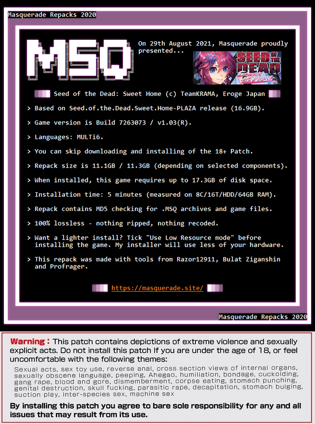 Build up your love nest and . Seed Of The Dead Sweet Home V1 03 R 18 Patch Multi6 From 11 1gb The Wonderful 101 Remastered V1 0 5 2 Dlcs Multi6 From 4 2gb Masquerade Repacks R Crackwatch