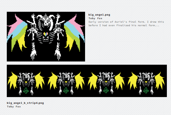 I Hate How Nobody Talks About How Cool This Original Design For Asriel Is From The Art Book R Undertale