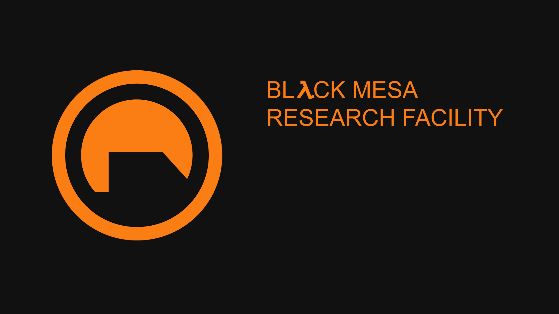 All our images are free to download. I Made A White Forest Logo In The Style Of Black Mesa S R Halflife