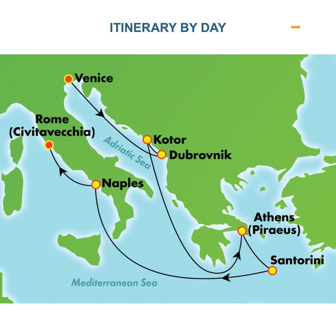 Cruises from venice to athens choose from 42 cruises travelling from venice to athens. Have Anyone Taken This 8 Day Ncl Cruise Venice Montenegro Croatia Athens Santorini Naples And Rome Advice Ideas Etc We Are Seasoned Cruisers In This Side Of The Pond But Never Through