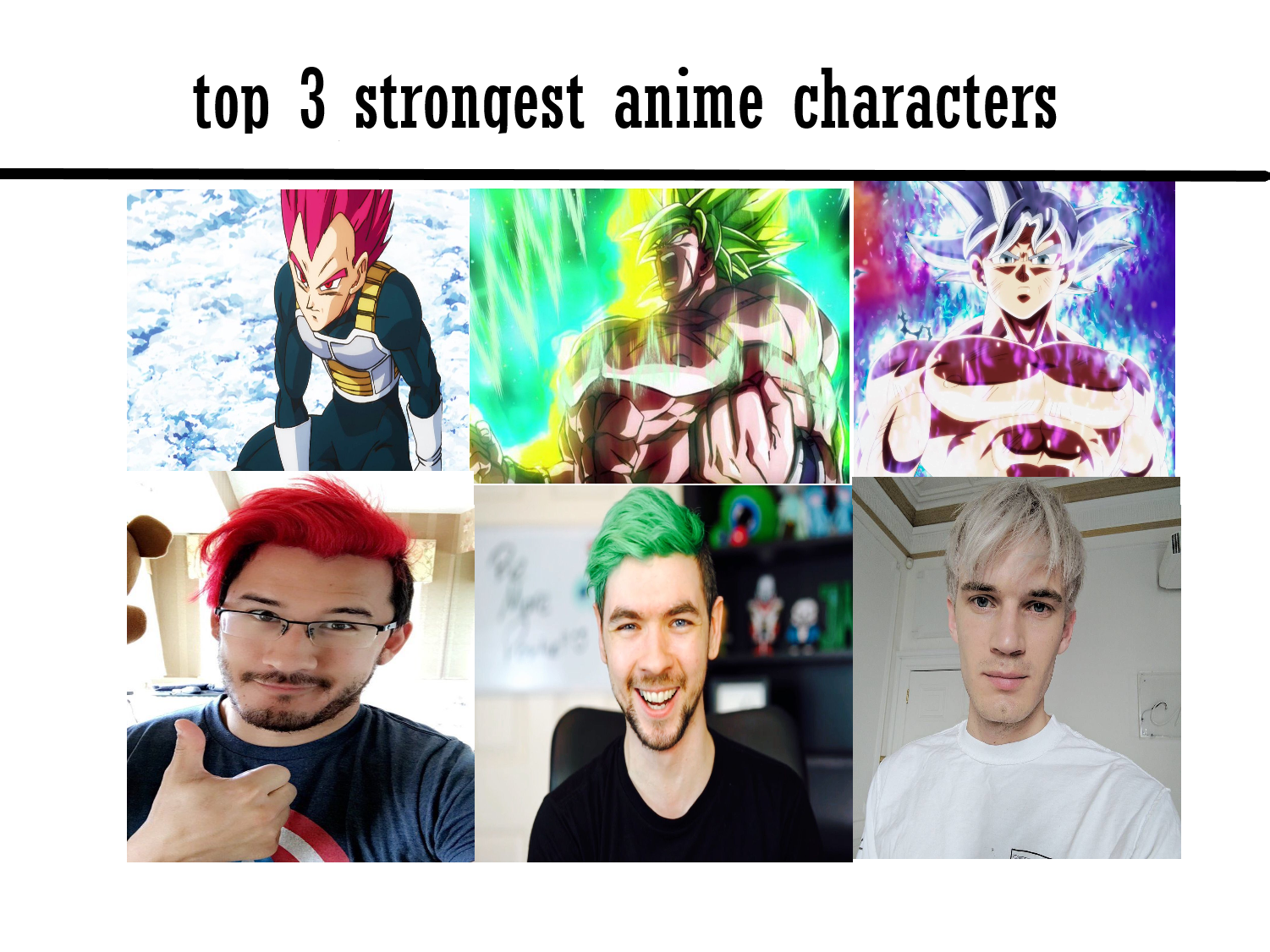 He has many abilities like, super strength,&nbsp;. Top 3 Strongest Anime Characters Of All Time R Pewdiepiesubmissions