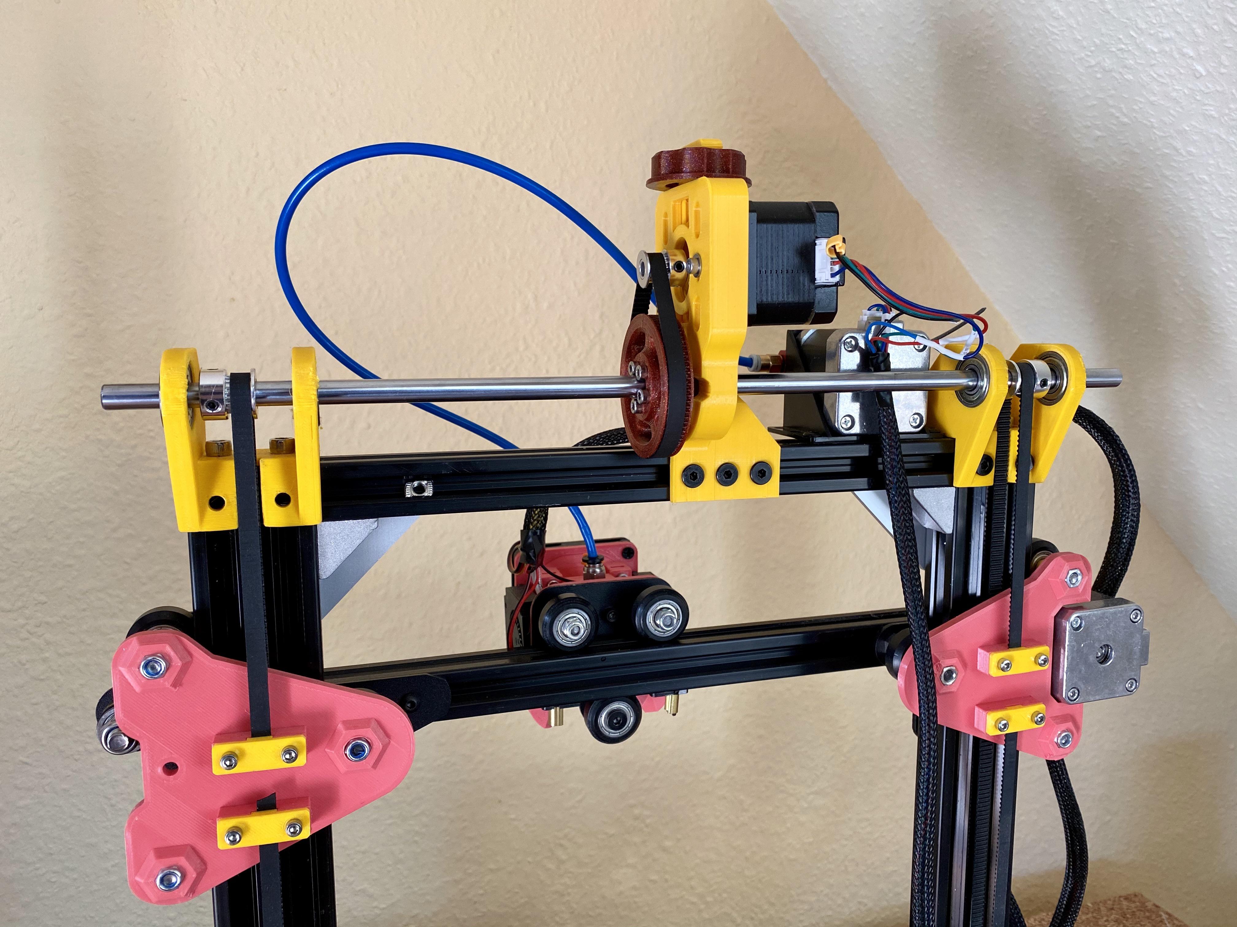 Even Better Belt Driven Z V2 Higher Resolution More Stock Parts Thing4243512 Ender3