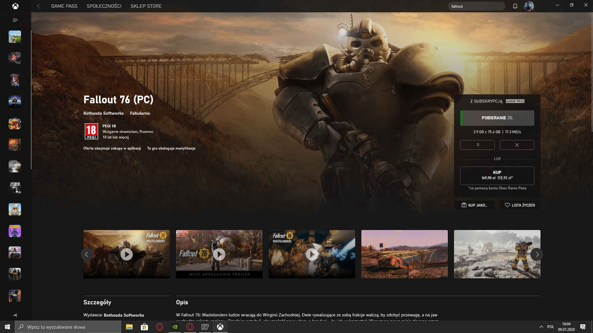 Explore appalachia with your friends and uncover the secrets hidden in the mountains. Fallout 76 Is Available On Pc Now R Xboxgamepass