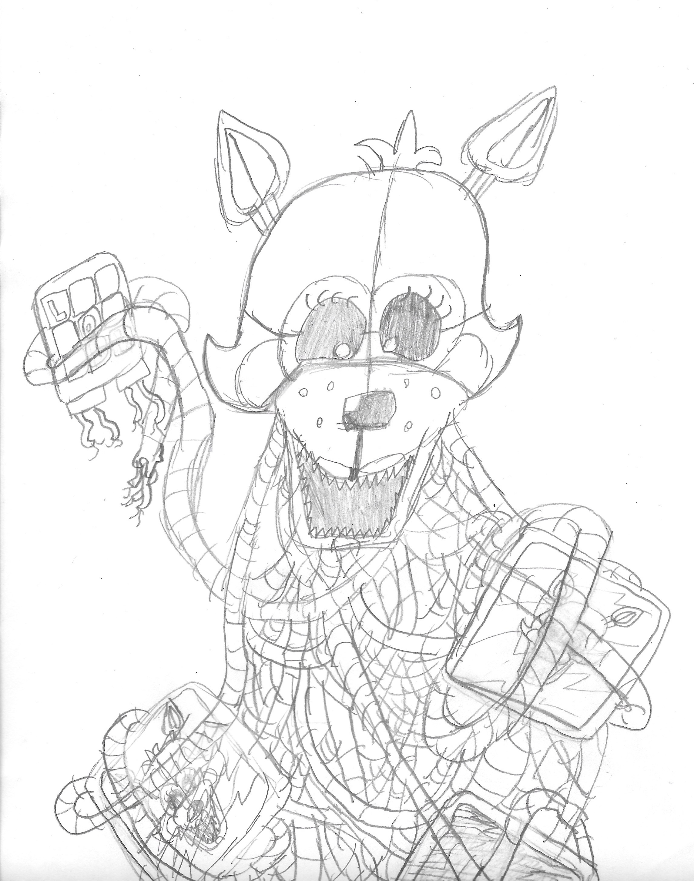Lolbit fnaf coloring page for kids free five nights at freddy s printable coloring pages online for kids coloringpages101 com coloring pages for kids coloring home from … Lolbit Pages Coloring Pages