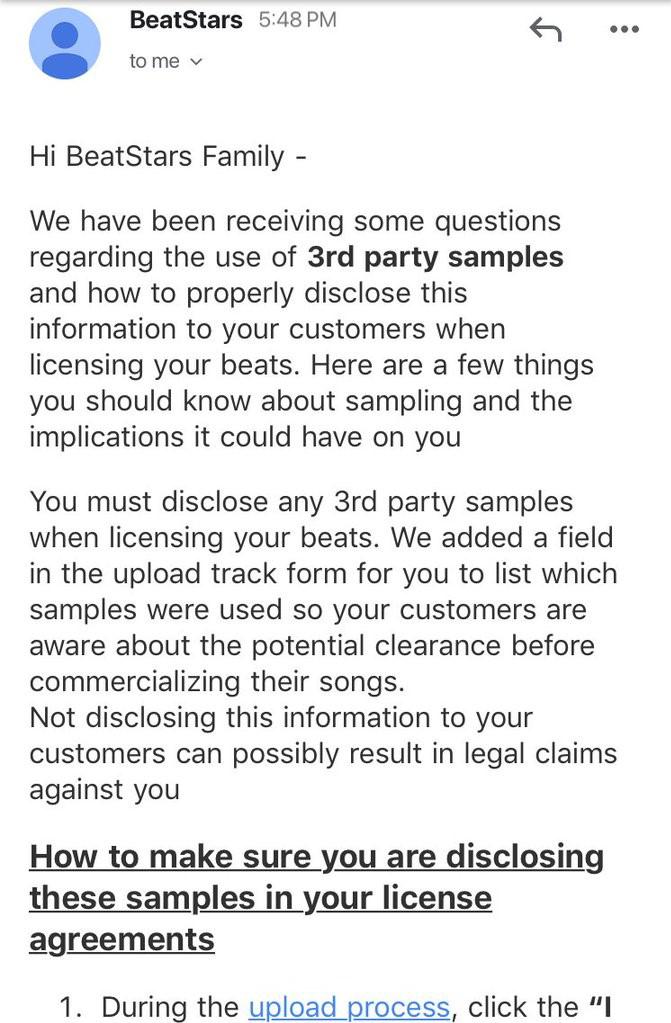 Lildumpster_ · these are all from my looperman or loops i was going to upload on . If You Use Beatstars You Should Be Aware Of Their New Policies You Must Disclose Any Sample Used On Any Beat You Sell Through The Platform This Includes Royalty Free Samples If You