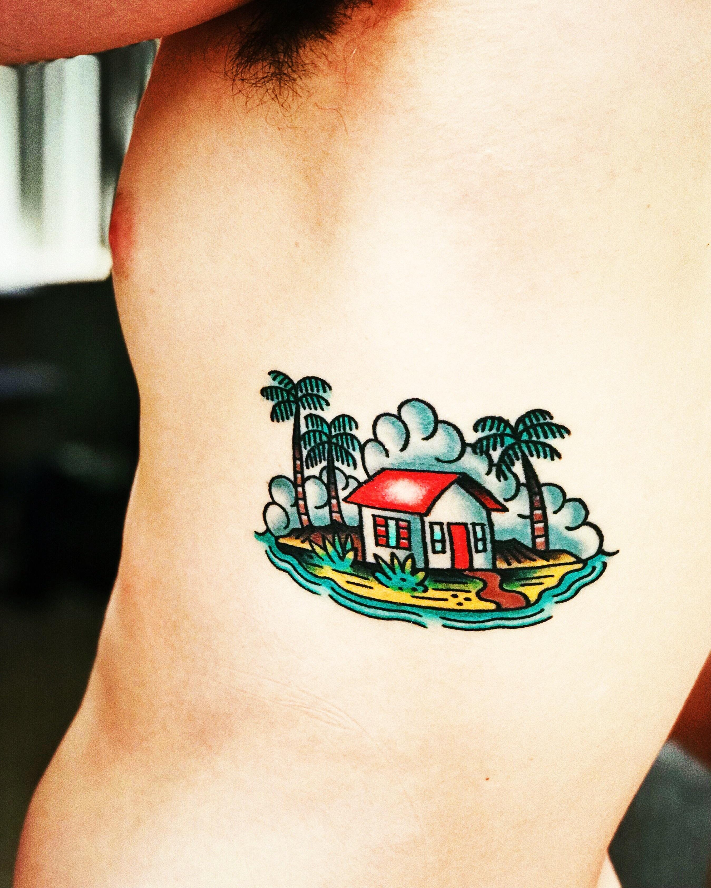 My New Kame Island Inspired Tattoo : R/Dbz 3373_x_2699_jpg