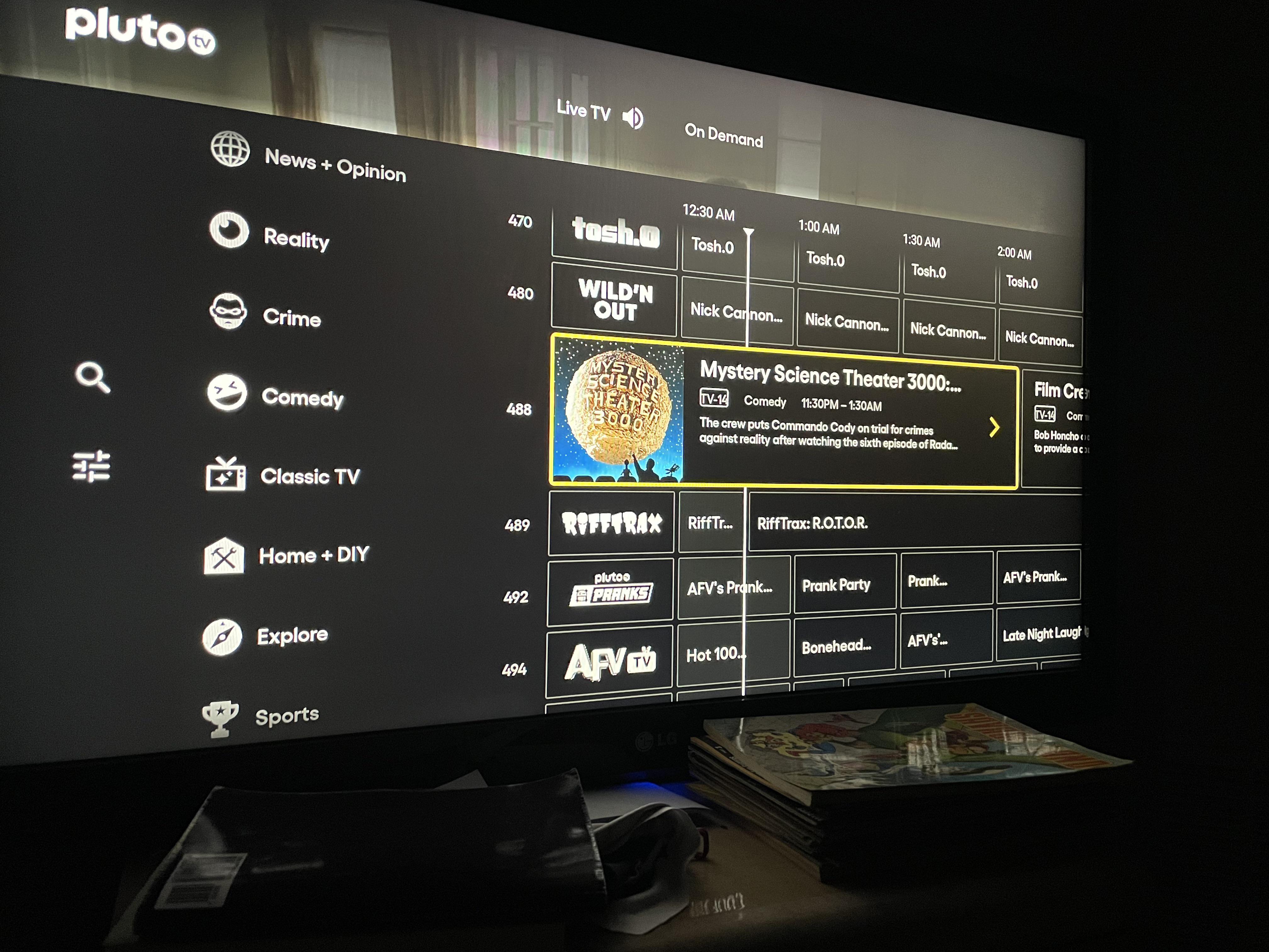 Fios (stb, stream tv) vizio. Just A Heads Up For Anyone Who May Not Know But Pluto Tv Which Is Totally Free Has 24 Hour Mst3k And Rifftrax Channels R Mst3k