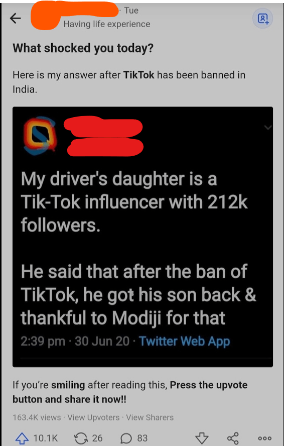 After recent sc's decision cryptocurrency is not banned in india · you cannot setup exchanges for trading between fiat currency (inr or usd) with cryptocurrency . Transphobia From An Indian On Quora Apparently Tik Tok Makes Boys Girls Arethestraightsok