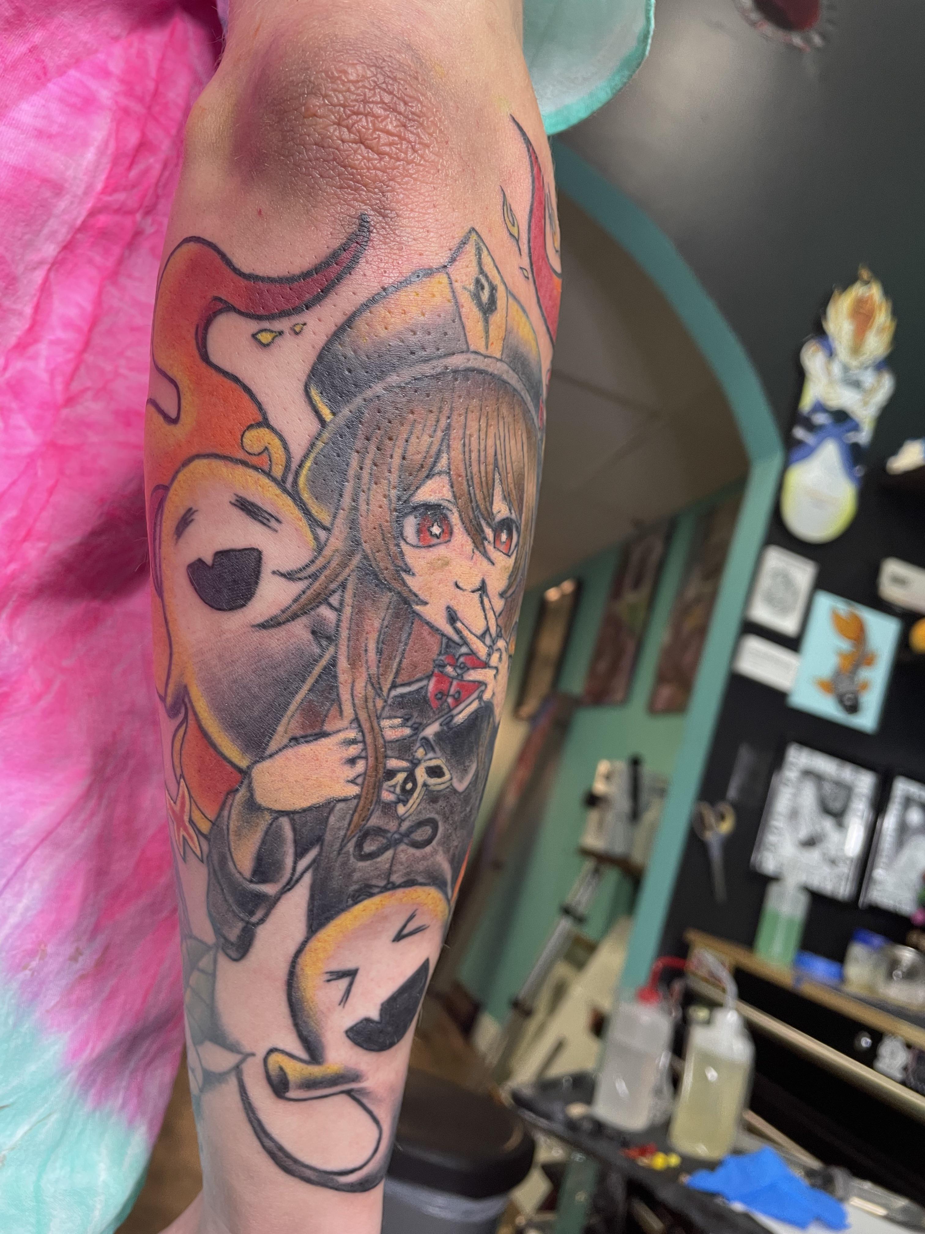 My New Hu Tao Tattoo : R/Genshin_Impact 4032_x_3024_jpg