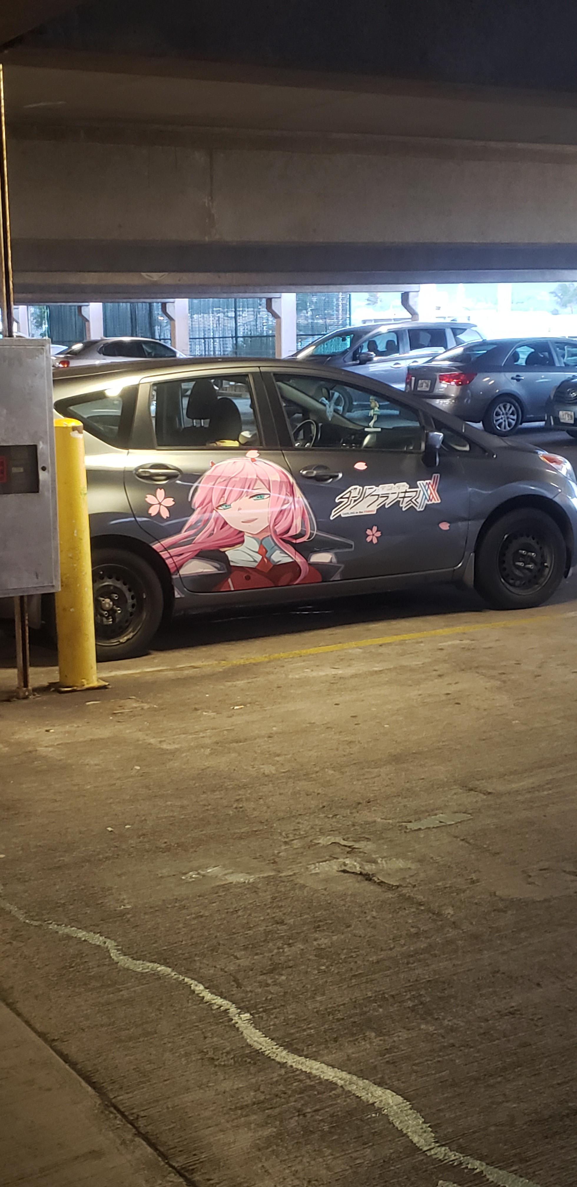The achilles atr sport tire has excellent traction in wet roads and is snow rated for most parts of the year. a darling in the franxx itasha I found at my local mall