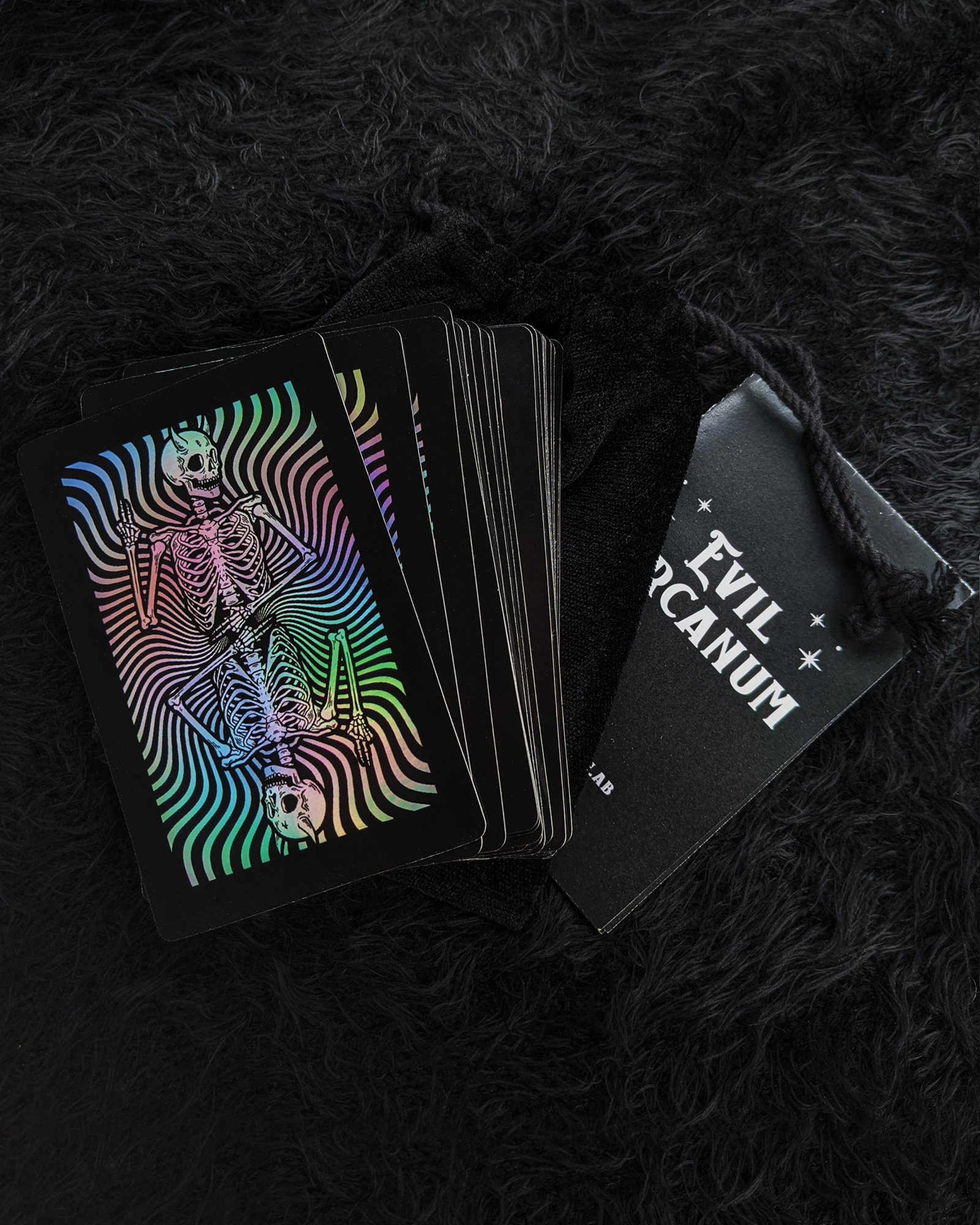 Holographic rider waite style tarot deck. Holographic Tarot Designed By Me R Witchesvspatriarchy