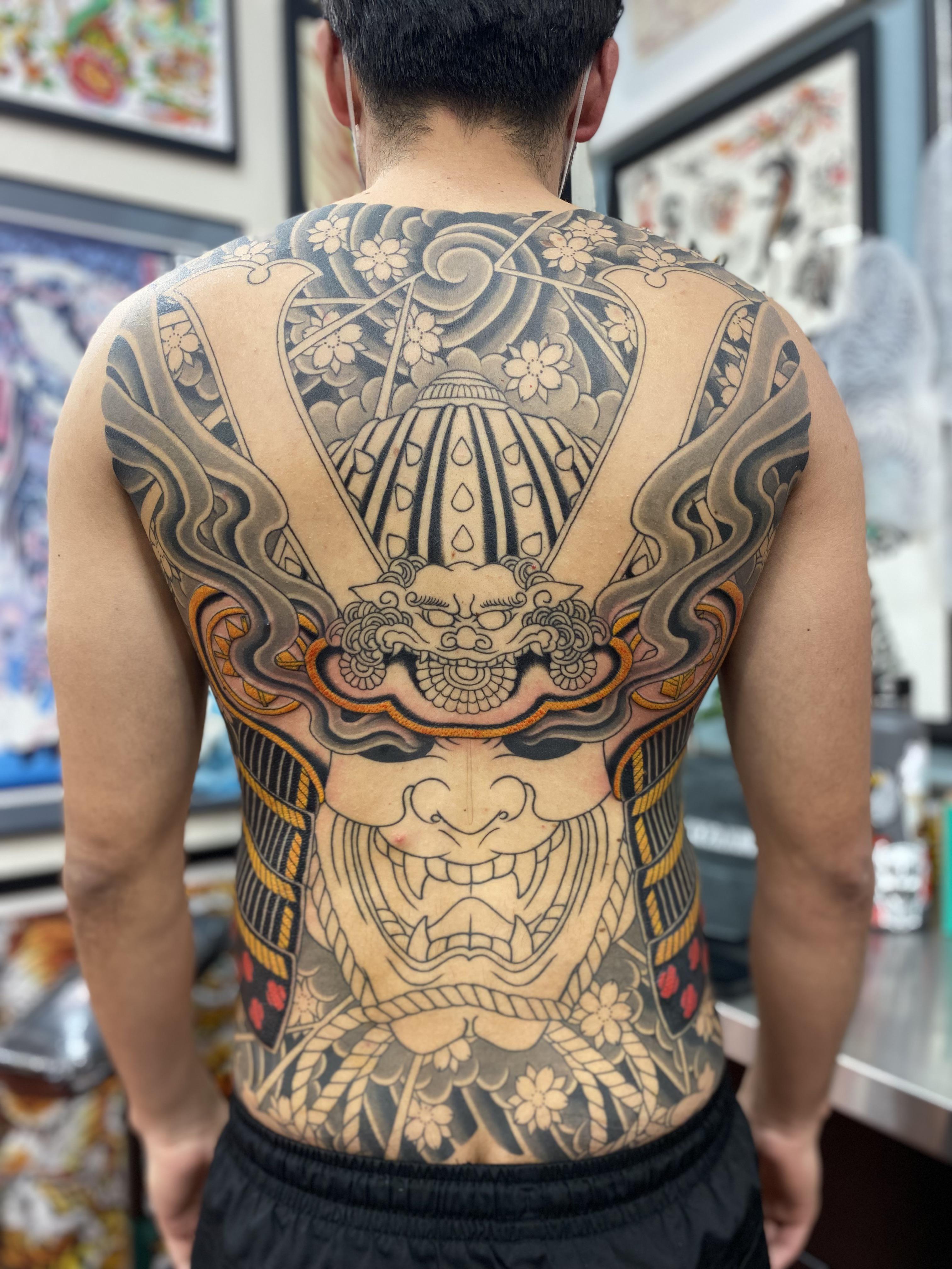Update On My Back Piece…. Session # God Knows 😅 But Finally Adding Color! : R/Irezumi 4032_x_3024_jpg