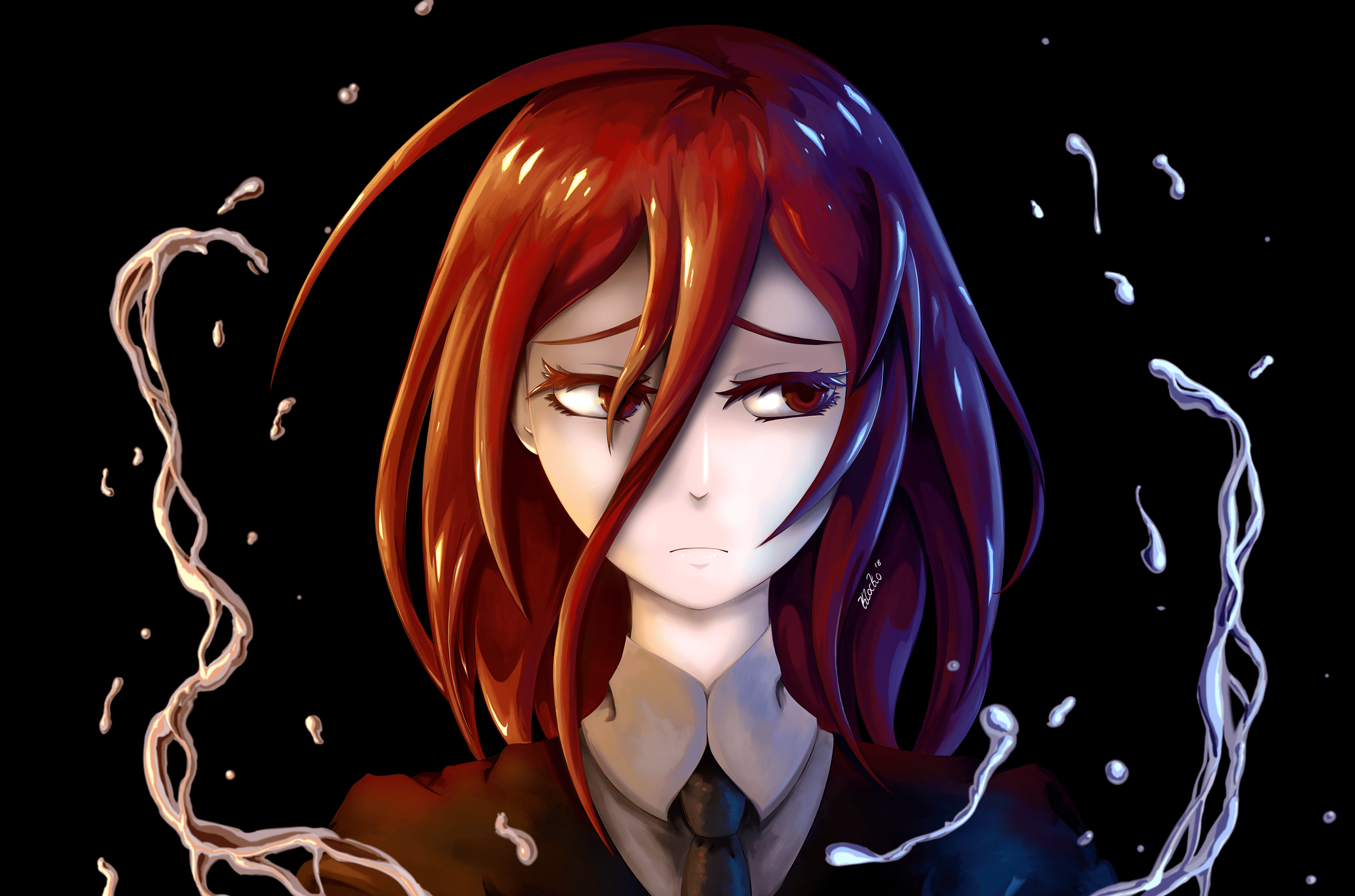 The story centers around protagonist phosphophyllite (or phos). I drew Cinnabar from Houseki no Kuni OC : anime