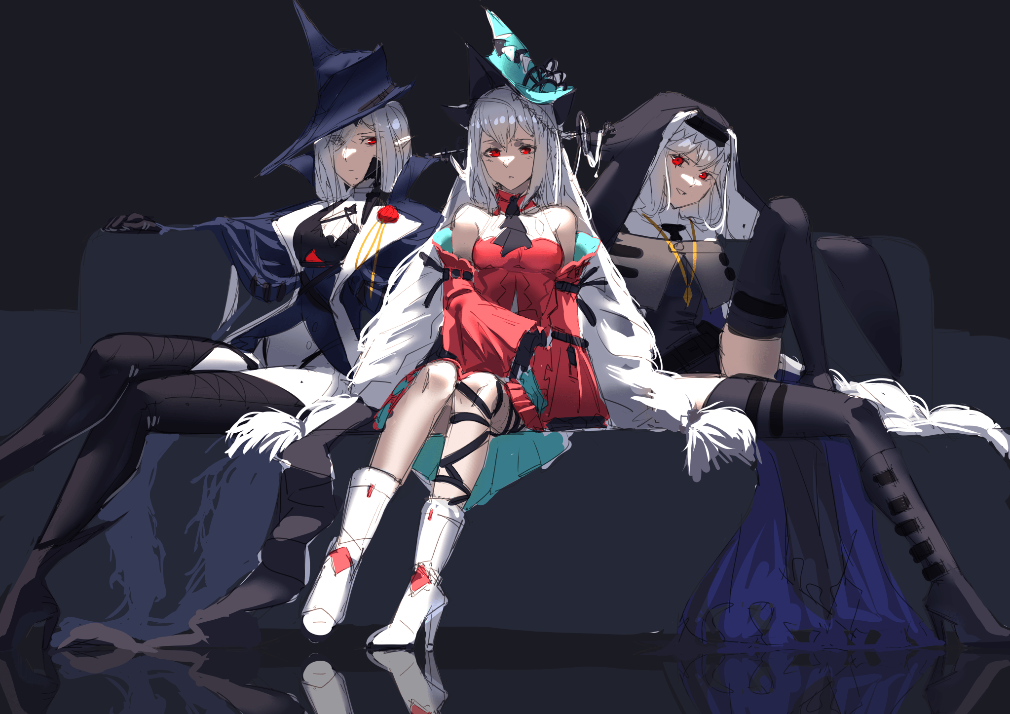 Kinda a shame that now it seem hg is also follow common logic for female knights in anime/manga/games: Scrolldrop Arknights