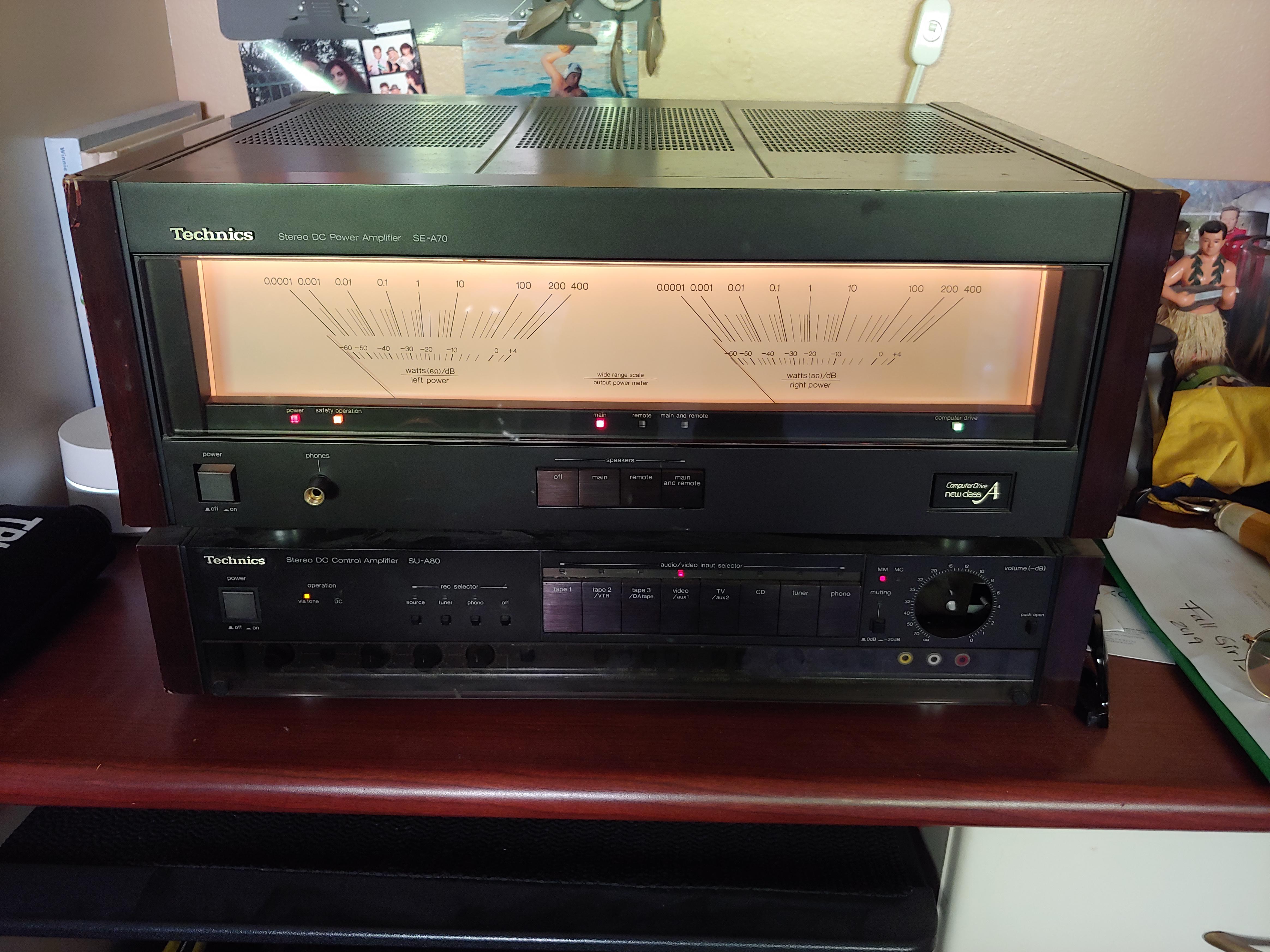 Get special offers & fast delivery options with every purchase on ubuy . My Technics stack: SE-A70 & SU-A80. Teac X-100R not