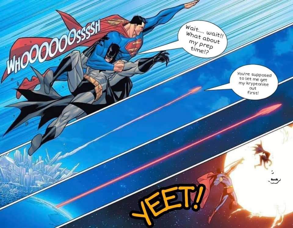 Superman Vs Batman R Funny