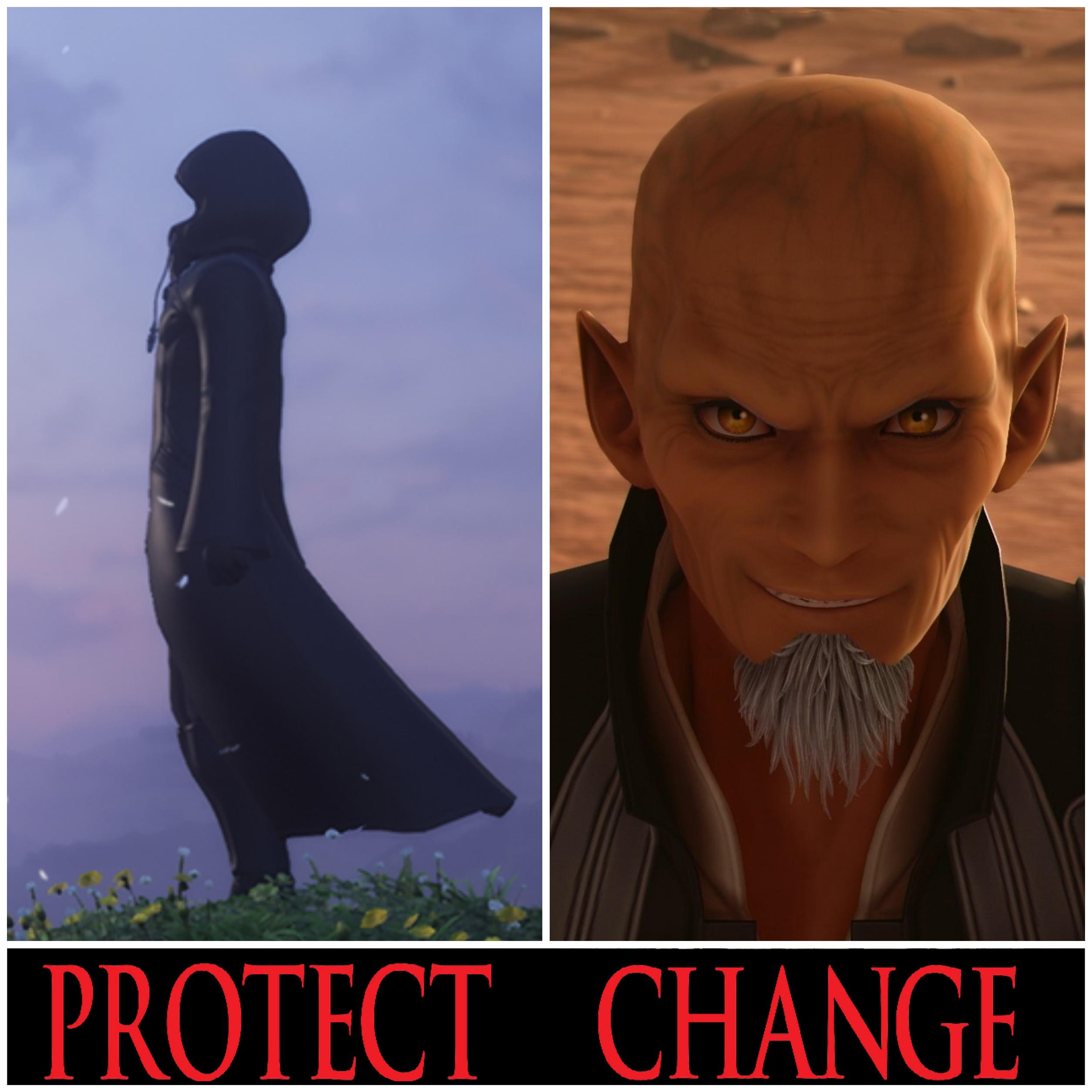 Master Of Master Doesn T Try To Change The Destiny No Matter How Many People Will Suffer From It Master Xehanort Try To Rewrite The Destiny At All Cost No Matter How Many