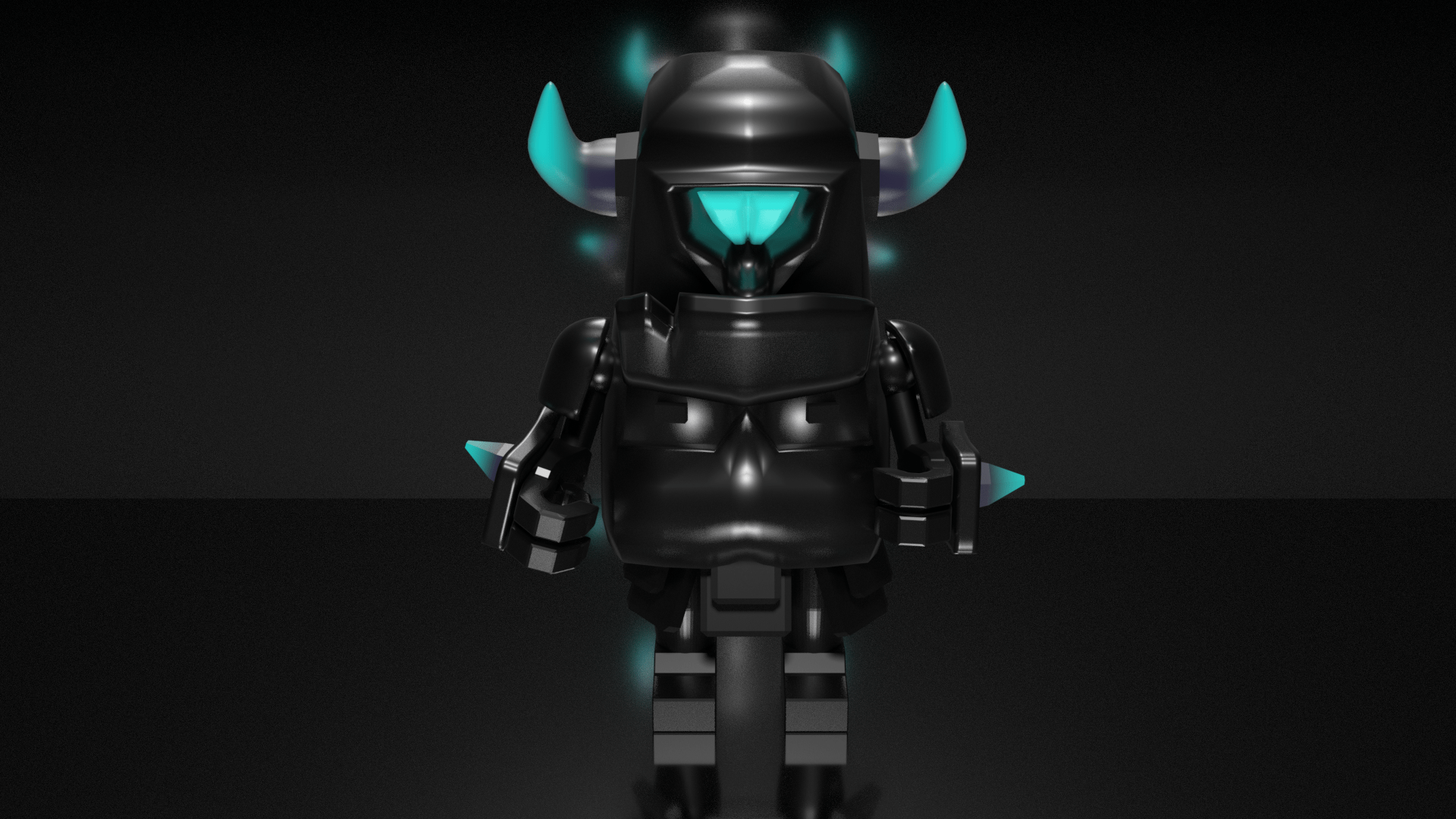 There are so many of them that he decided to eat them all! Pekka Clash Royale Wallpapers / Baby dragon, barbarian, wizard, pekka