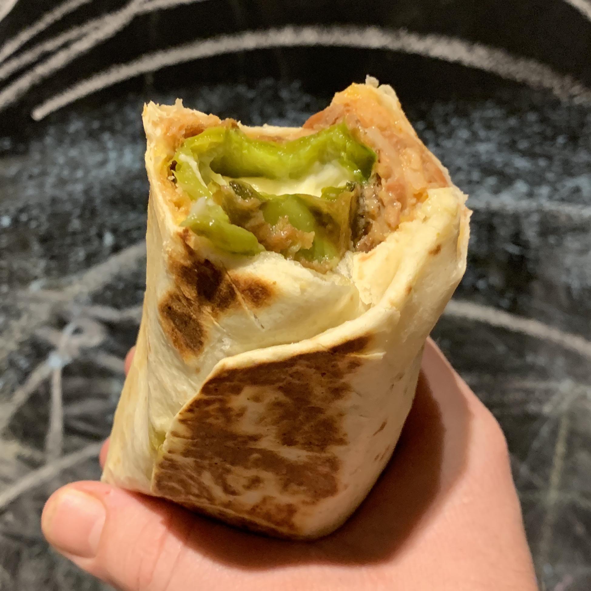 Nutrition facts albertos chili relleno burrito ; Chile Relleno Burrito Con Salsa Verde R Foodporn