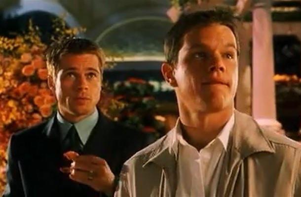 Brad pitt is known for his acting skills across hollywood. In Ocean S Eleven 2001 In Nearly Every Scene Rusty Is In He Is Eating Brad Pitt Suggested This After Having Worked All Day Without A Break For Lunch And It Was Decided